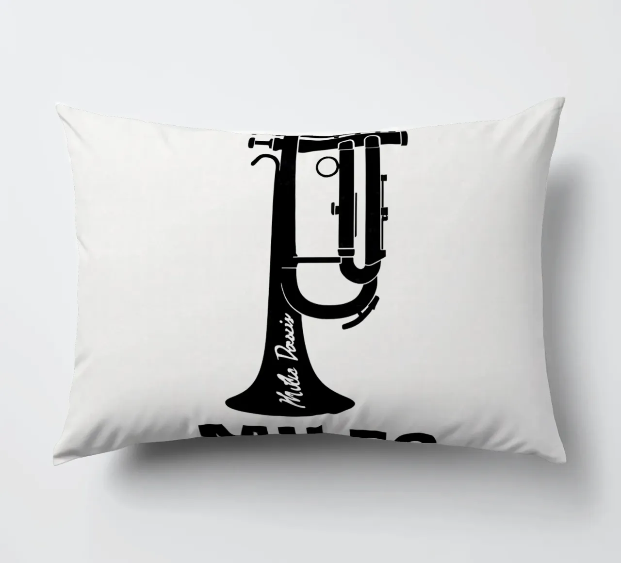 Miles Ahead Print cuscino da MoviesArt