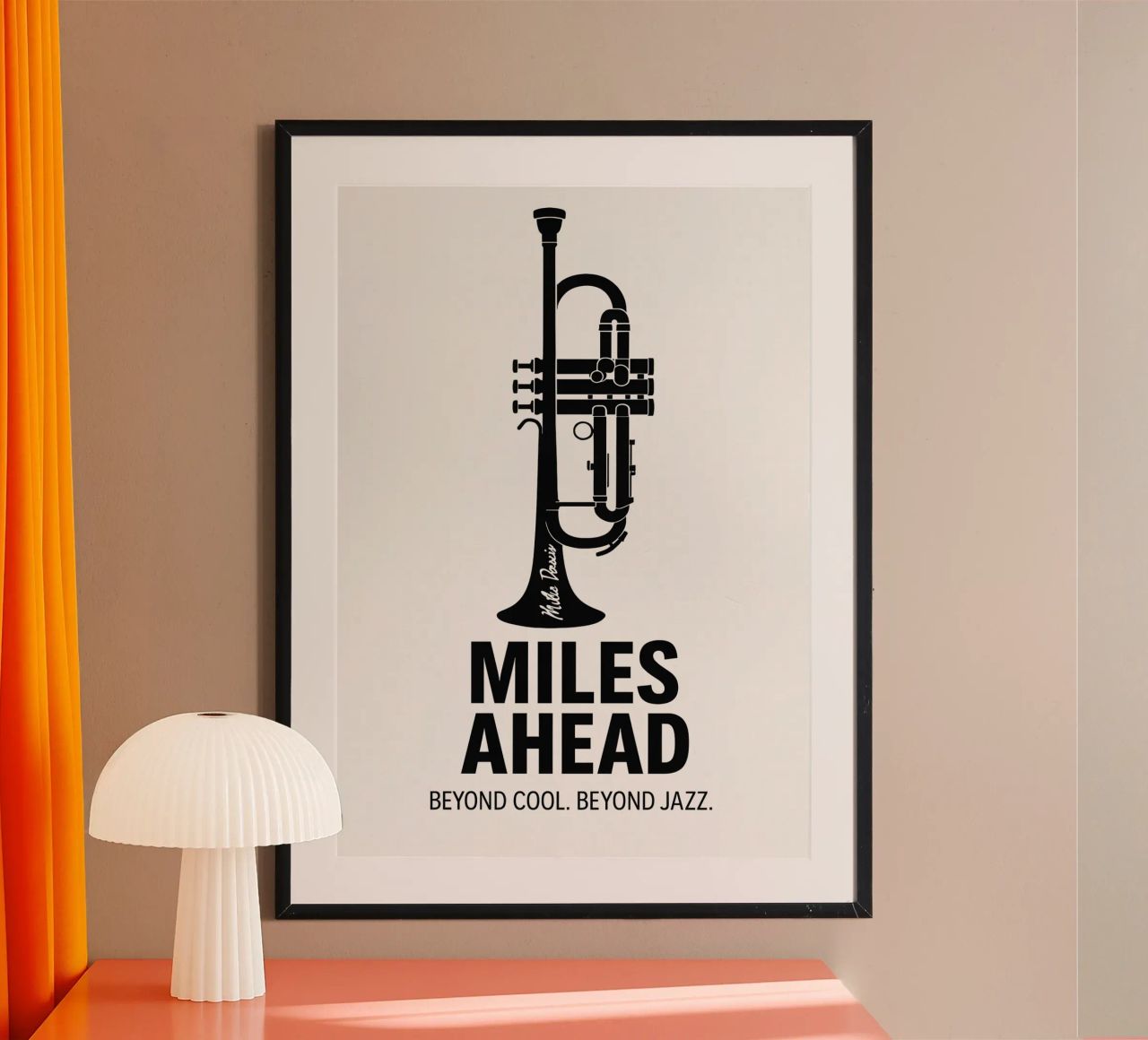 Miles Ahead Print Poster von MoviesArt
