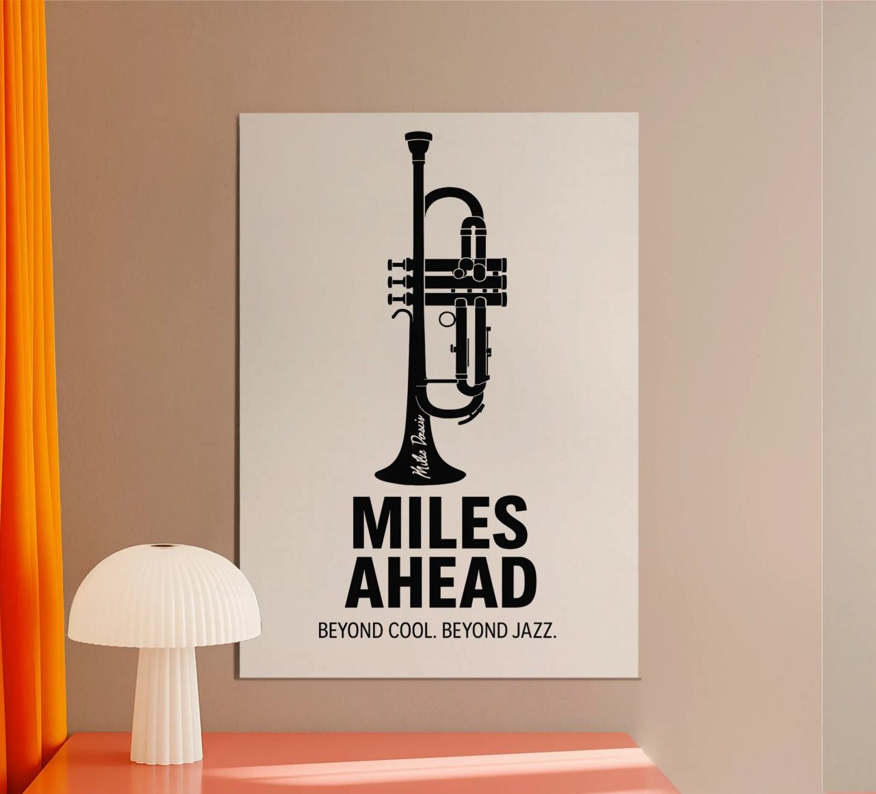 Miles Ahead Print Poster von MoviesArt