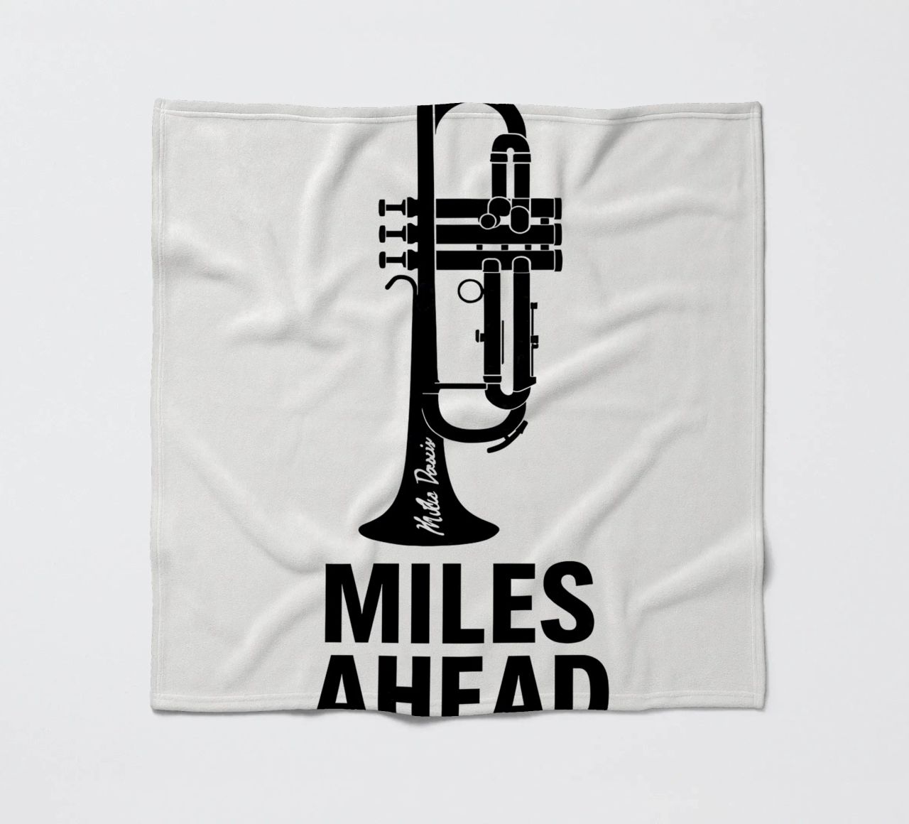 Miles Ahead Print Fleecedecke von MoviesArt
