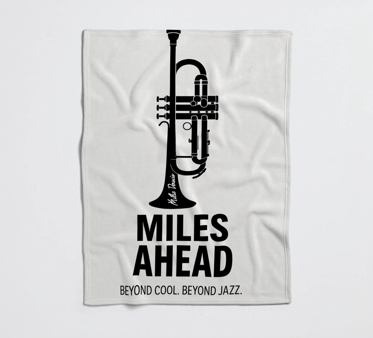 Miles Ahead Print Fleecedecke von MoviesArt