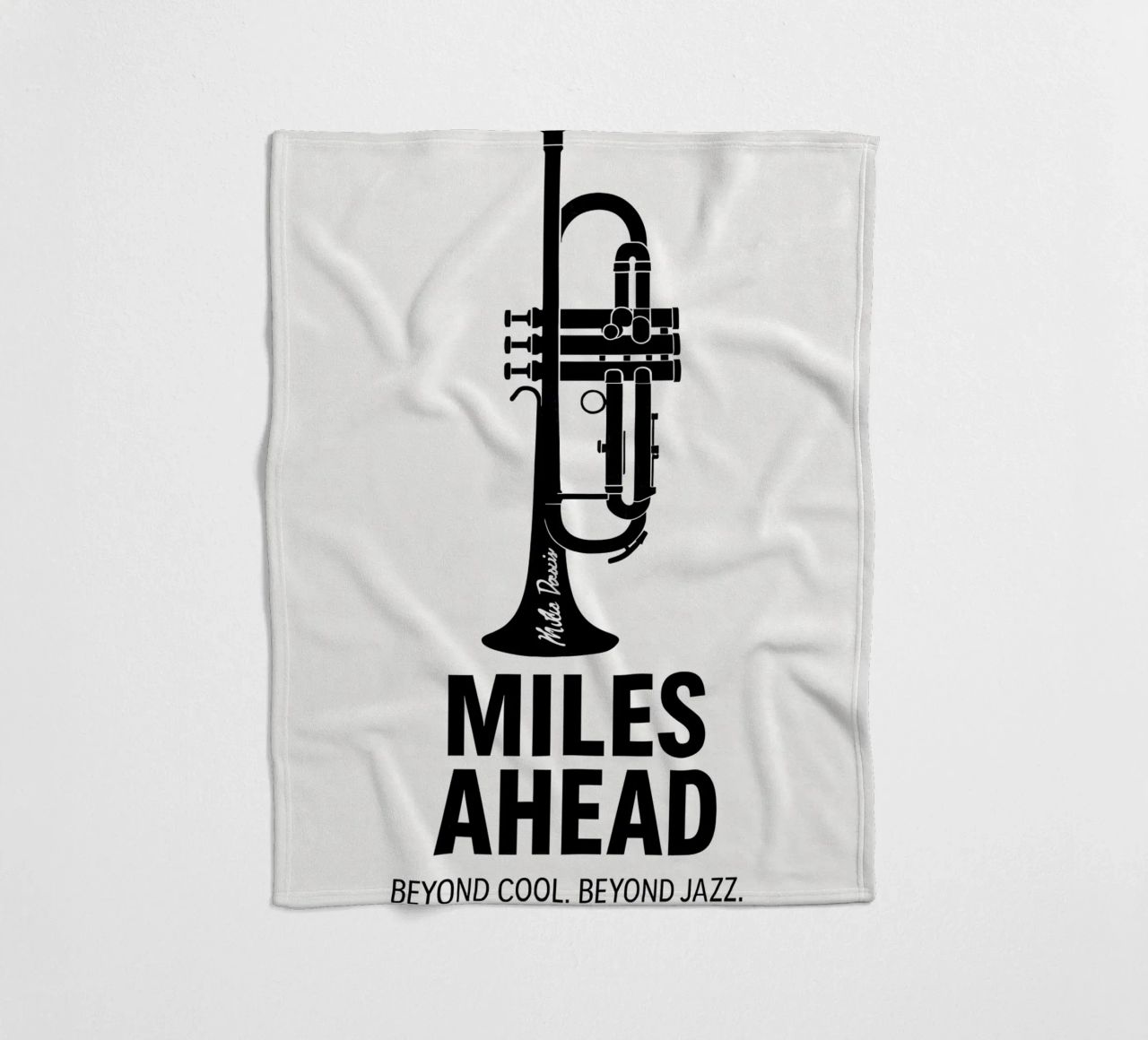 Miles Ahead Print Fleecedecke von MoviesArt