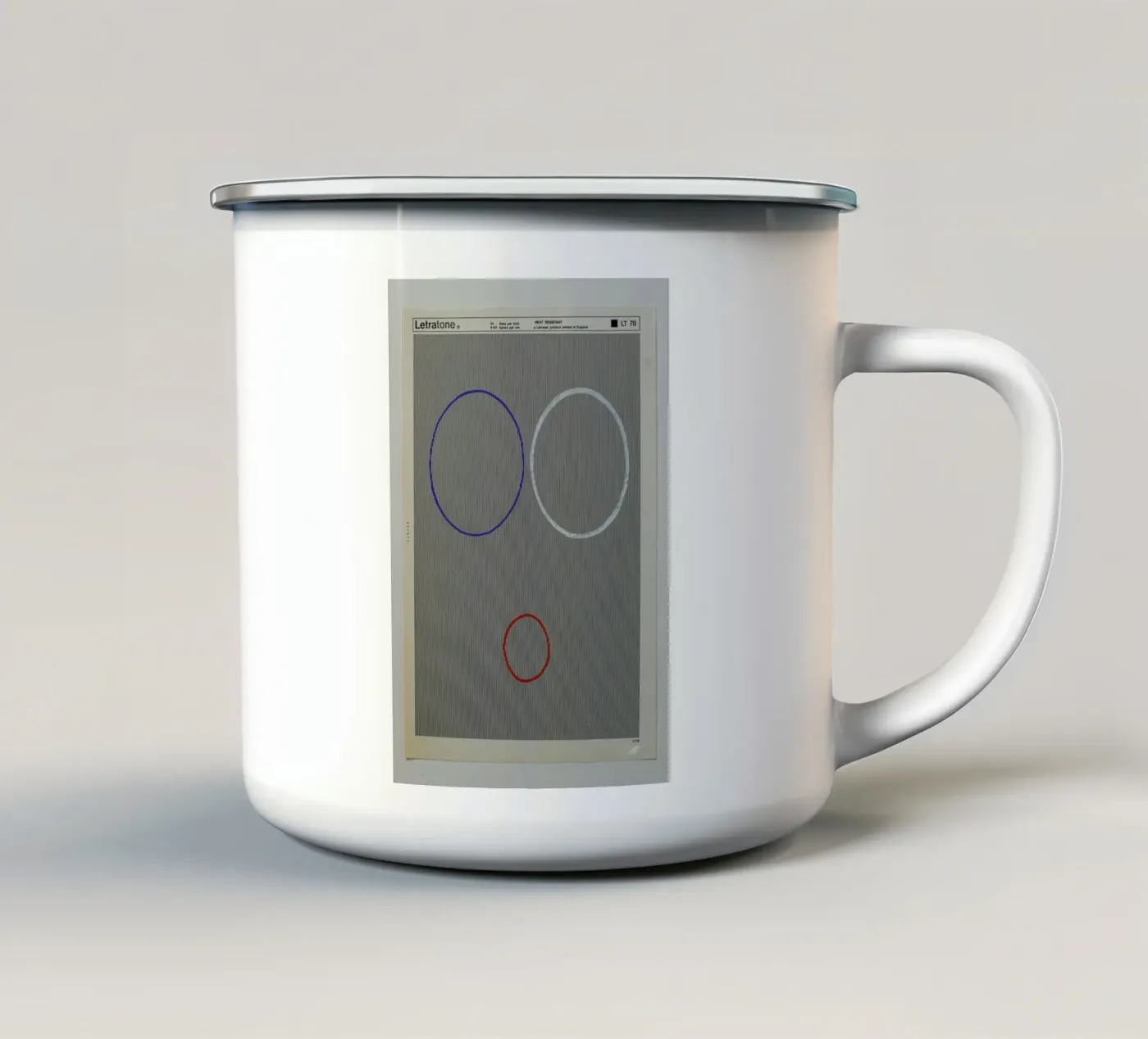 Interdependence 08 enamel mug by Joachim Høst