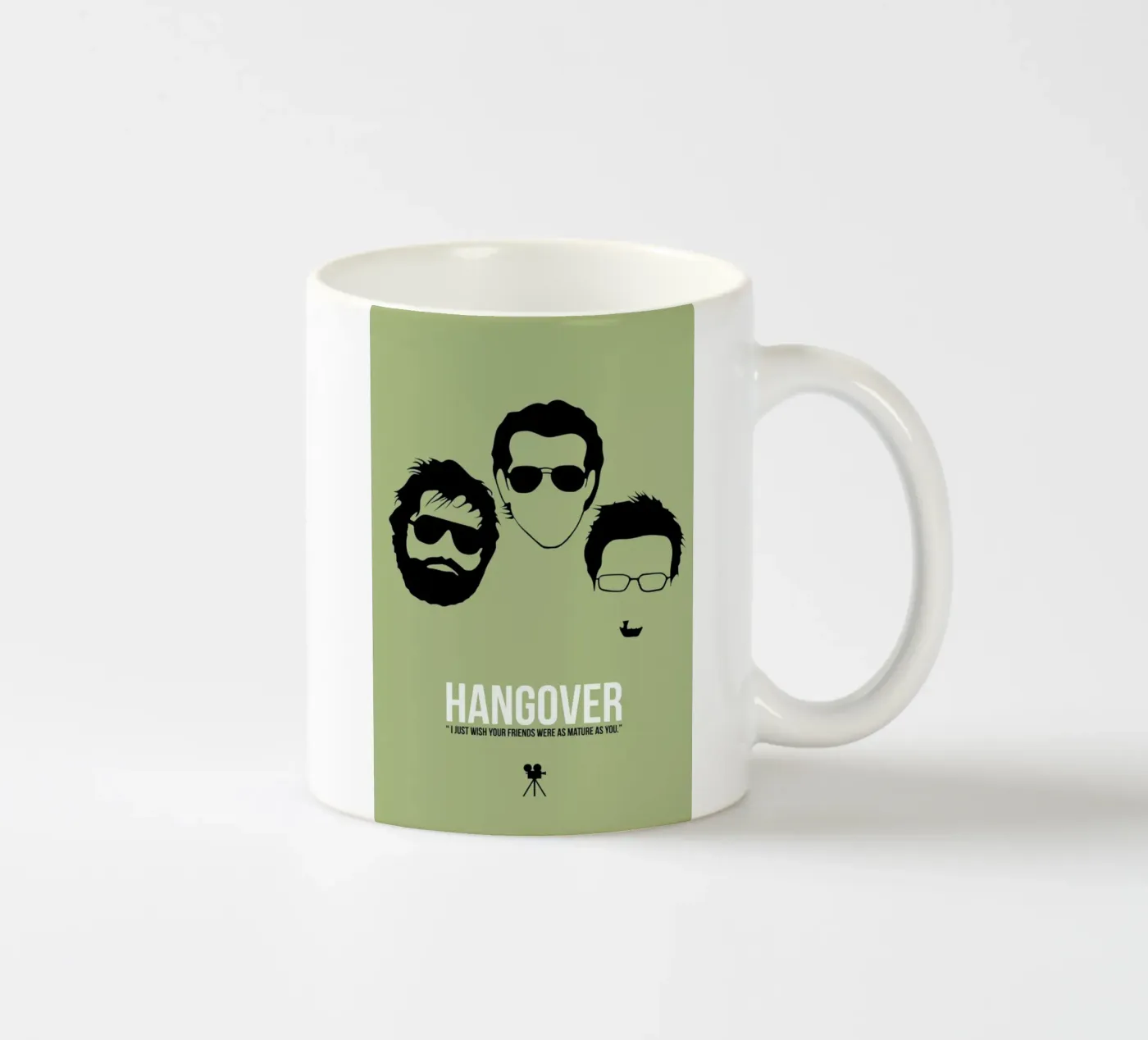 Hangover ceramic mug by Naxart
