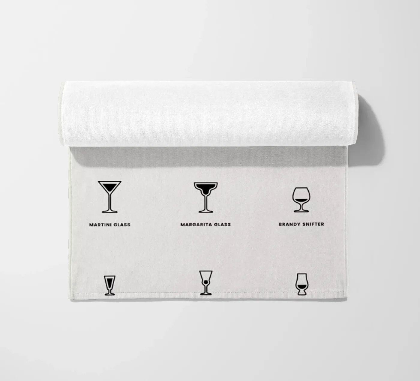 Serving Glass Chart 2 telo mare da daylight design studio