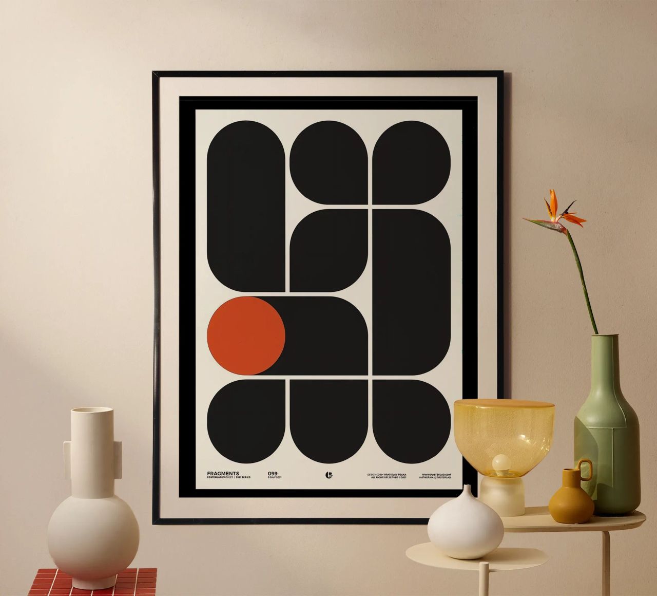 Bauhaus Art poster de Chaya Wilkinson