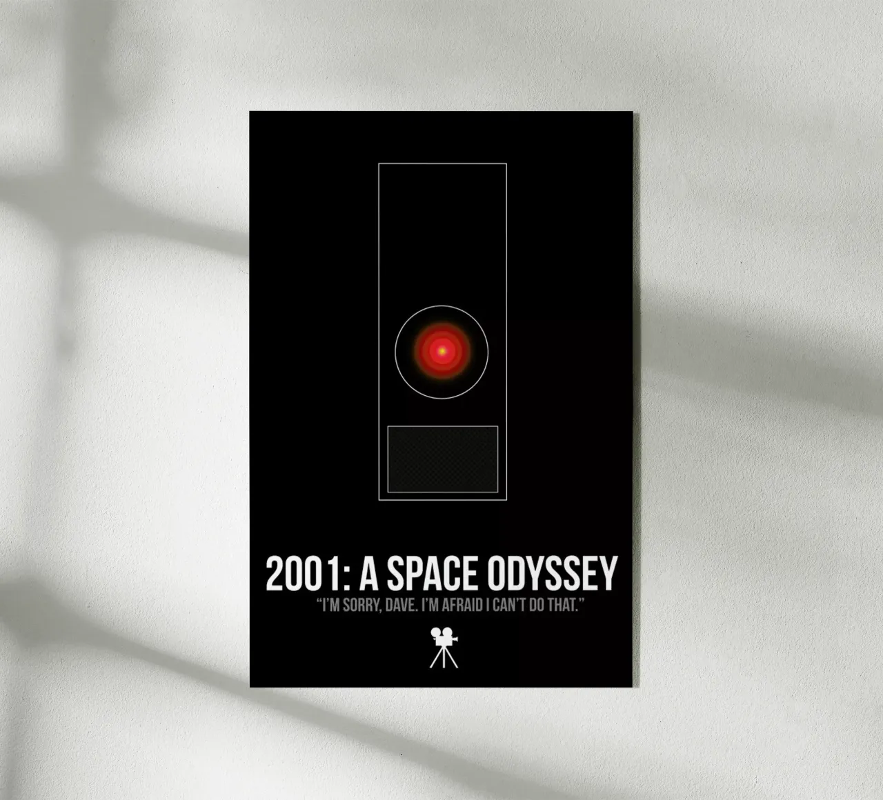 2001 Space Oddyssey Acryl-Glas von Naxart