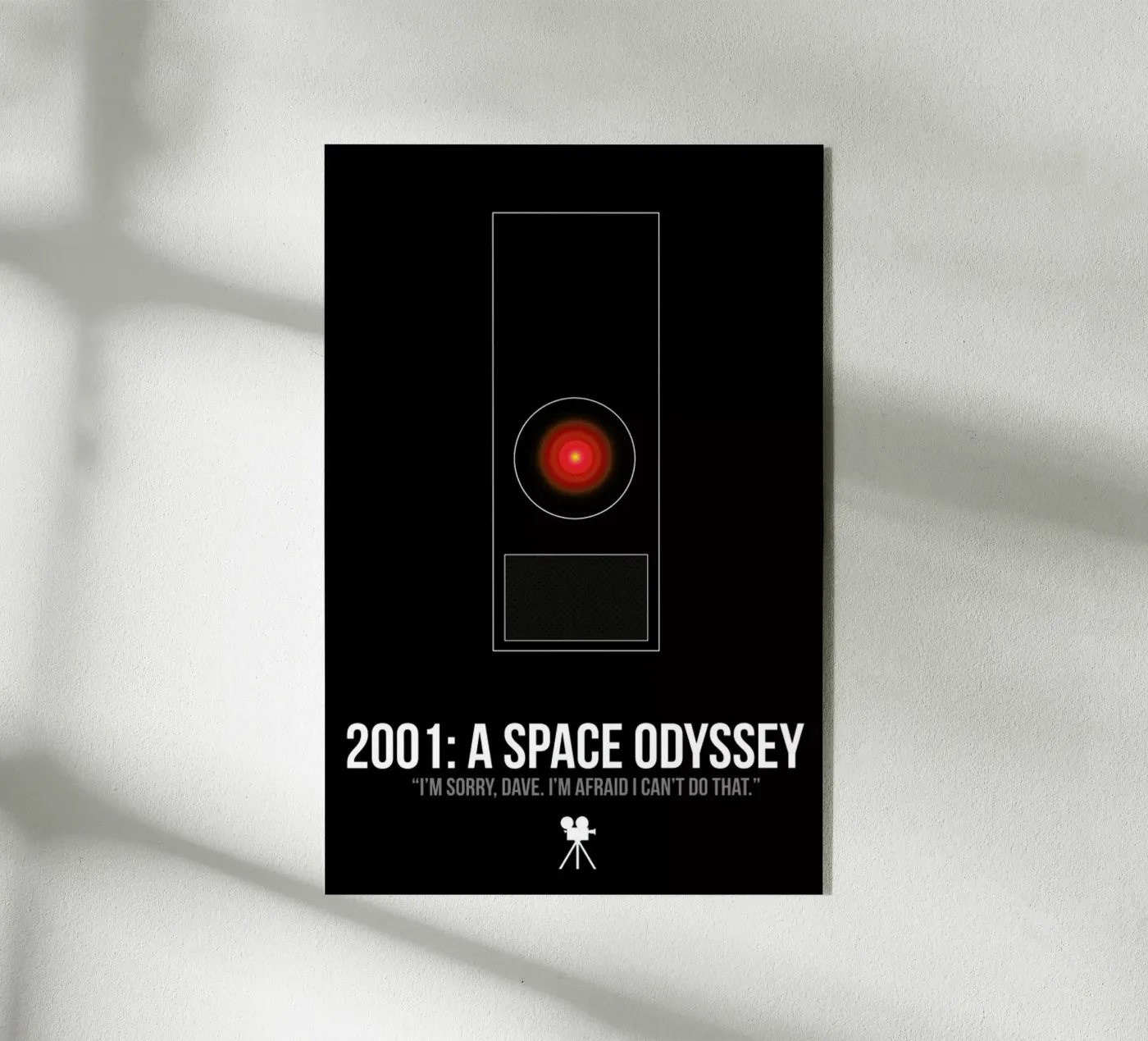 2001 Space Oddyssey Acryl-Glas von Naxart