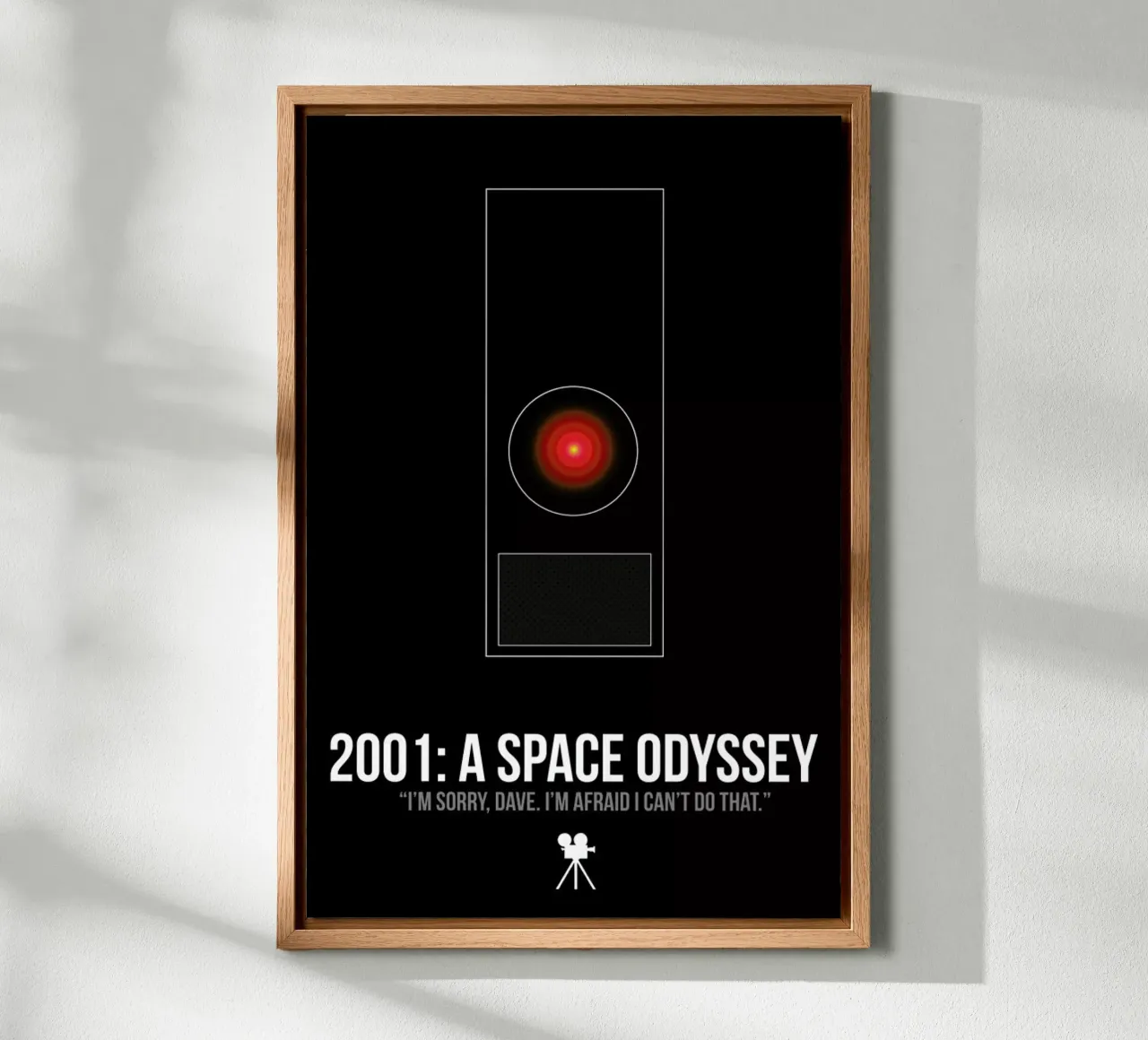 2001 Space Oddyssey alluminio dibond da Naxart