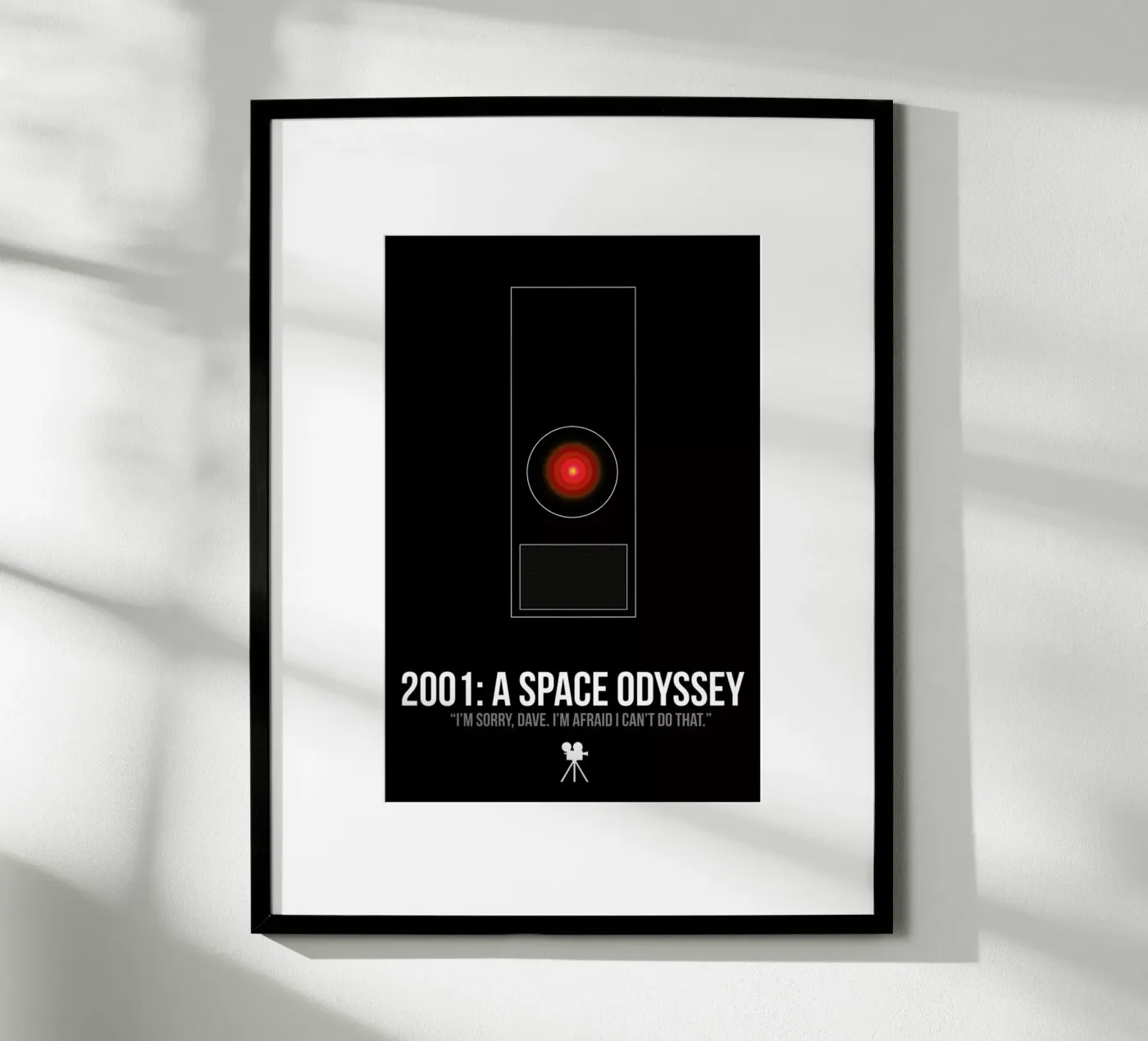 2001 Space Oddyssey Poster von Naxart