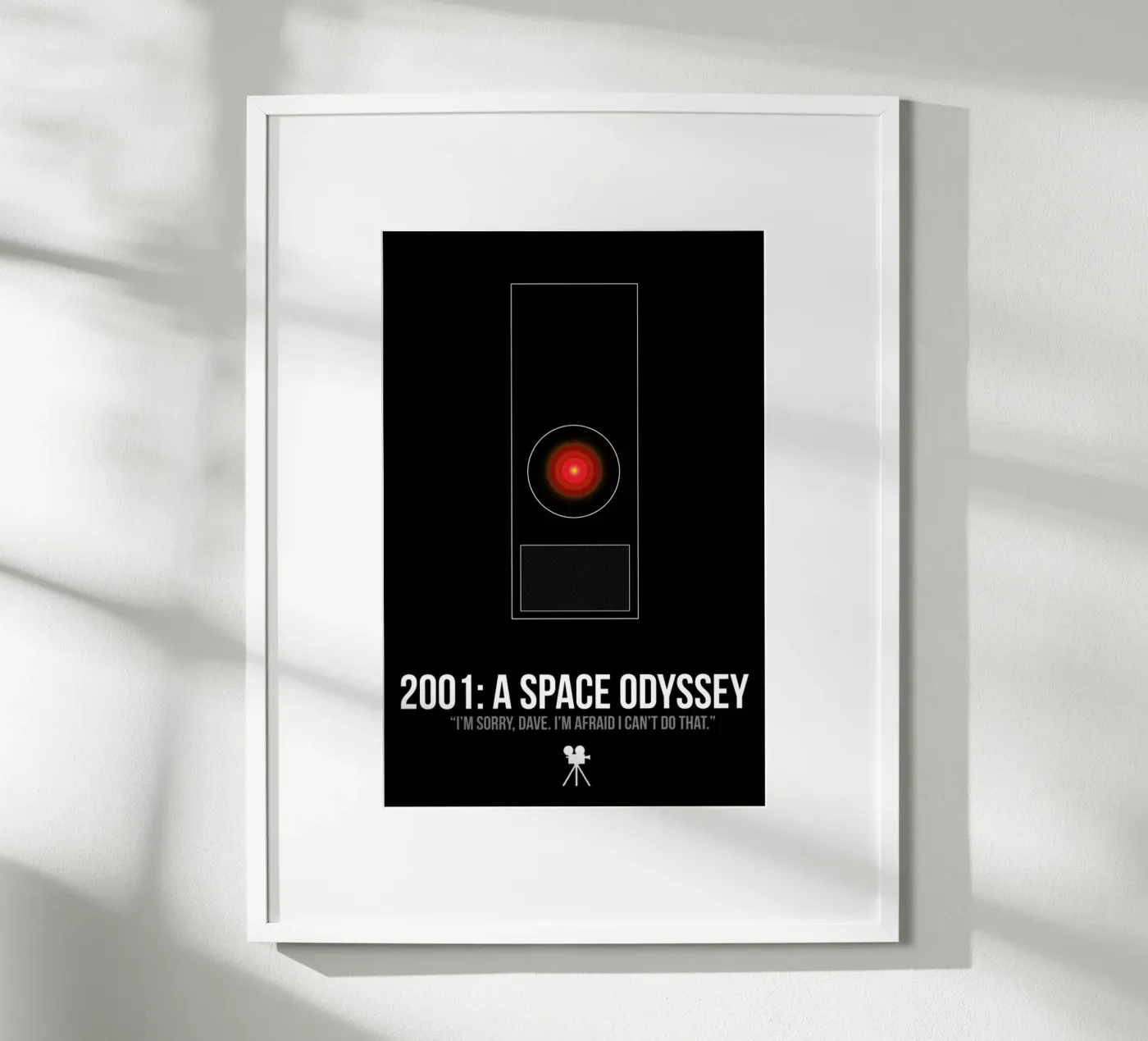 2001 Space Oddyssey Poster von Naxart