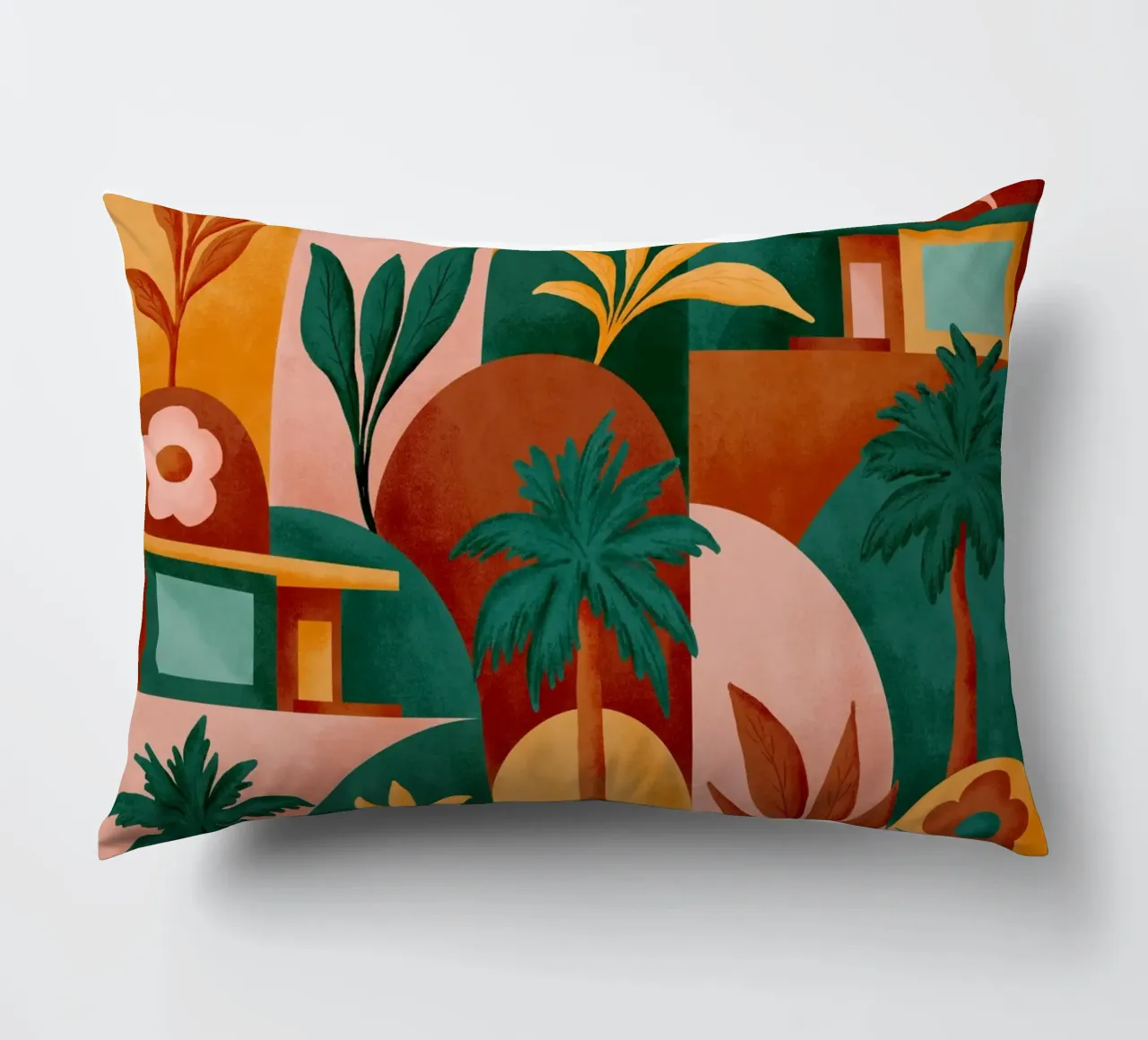 Mid Mod In Palm Springs Sunburn cuscino da designdn