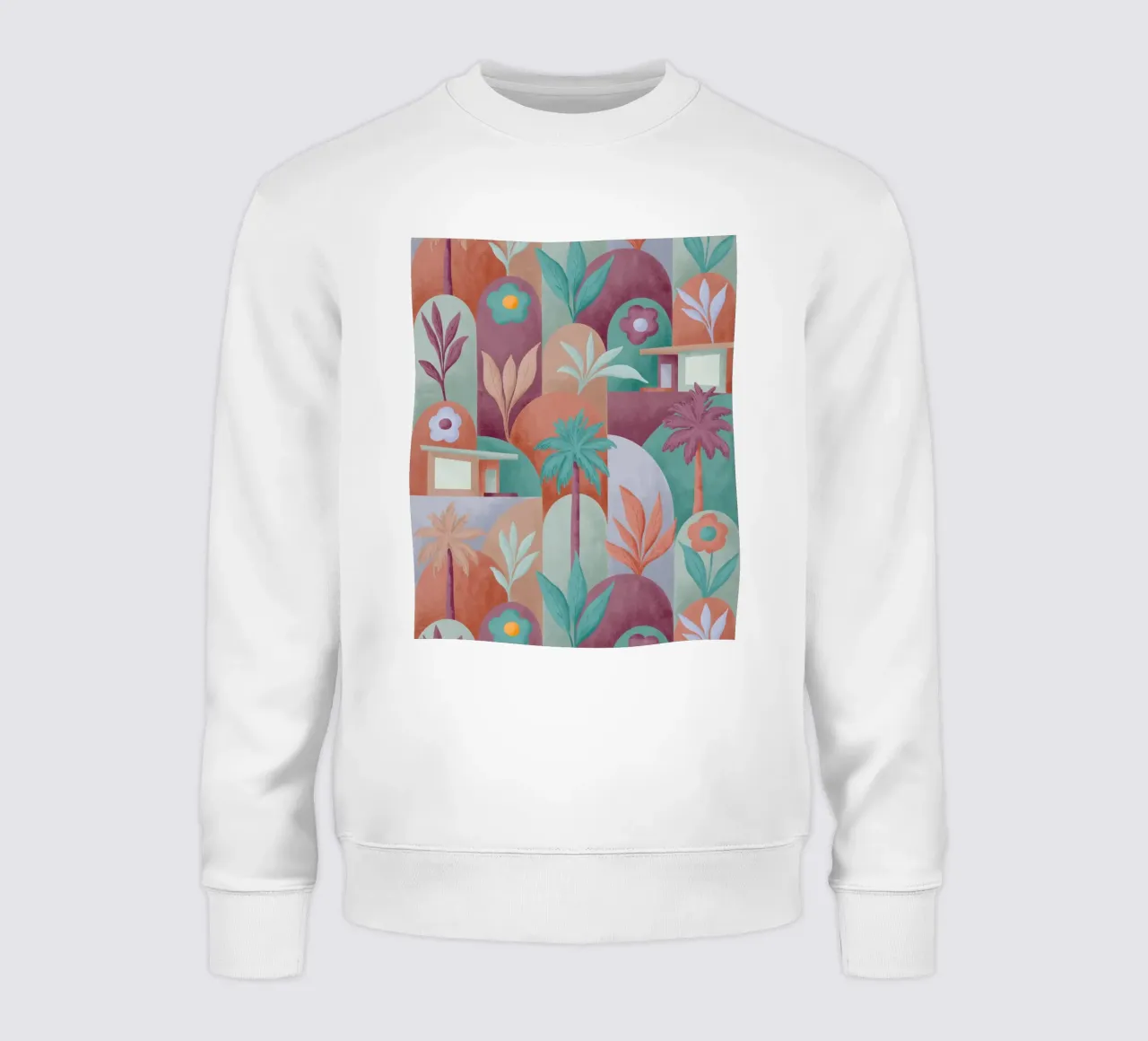 Mid Mod In Palm Springs Sundown felpa da DesigndN