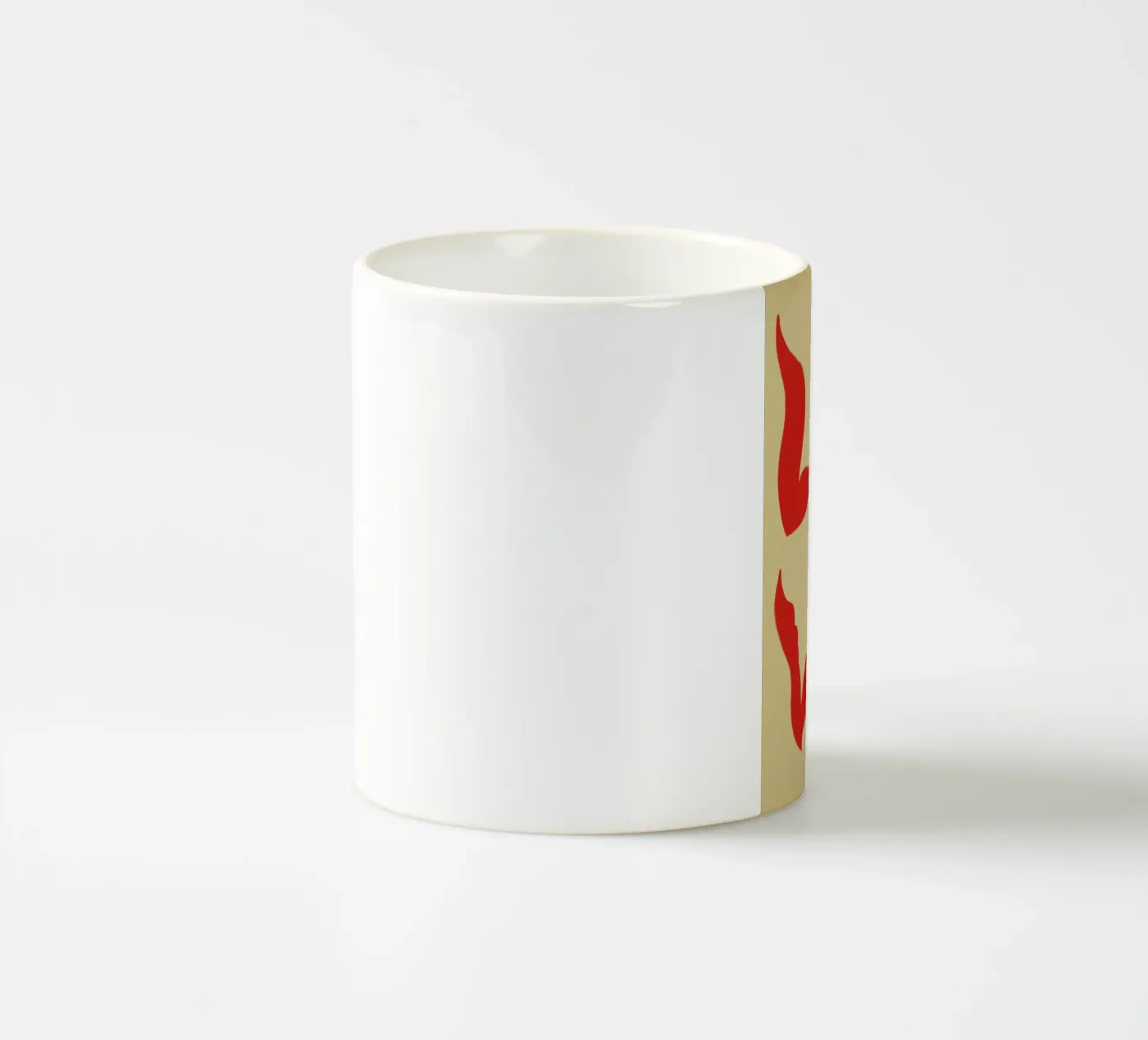 Love ceramic mug by Sandra Poliakov