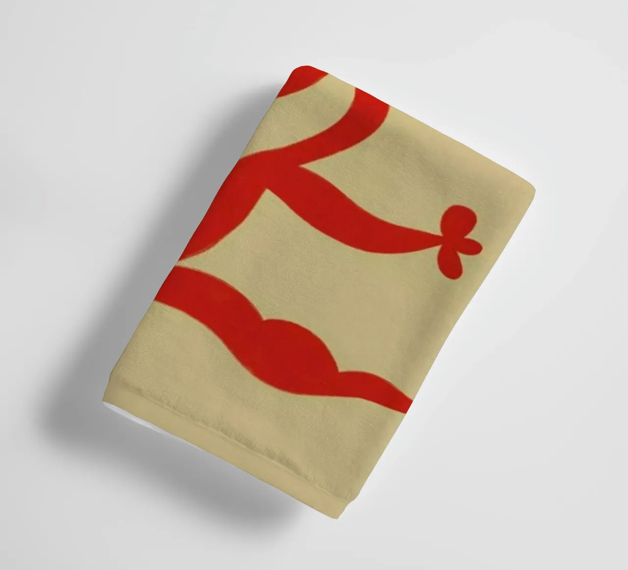Love towel by Sandra Poliakov