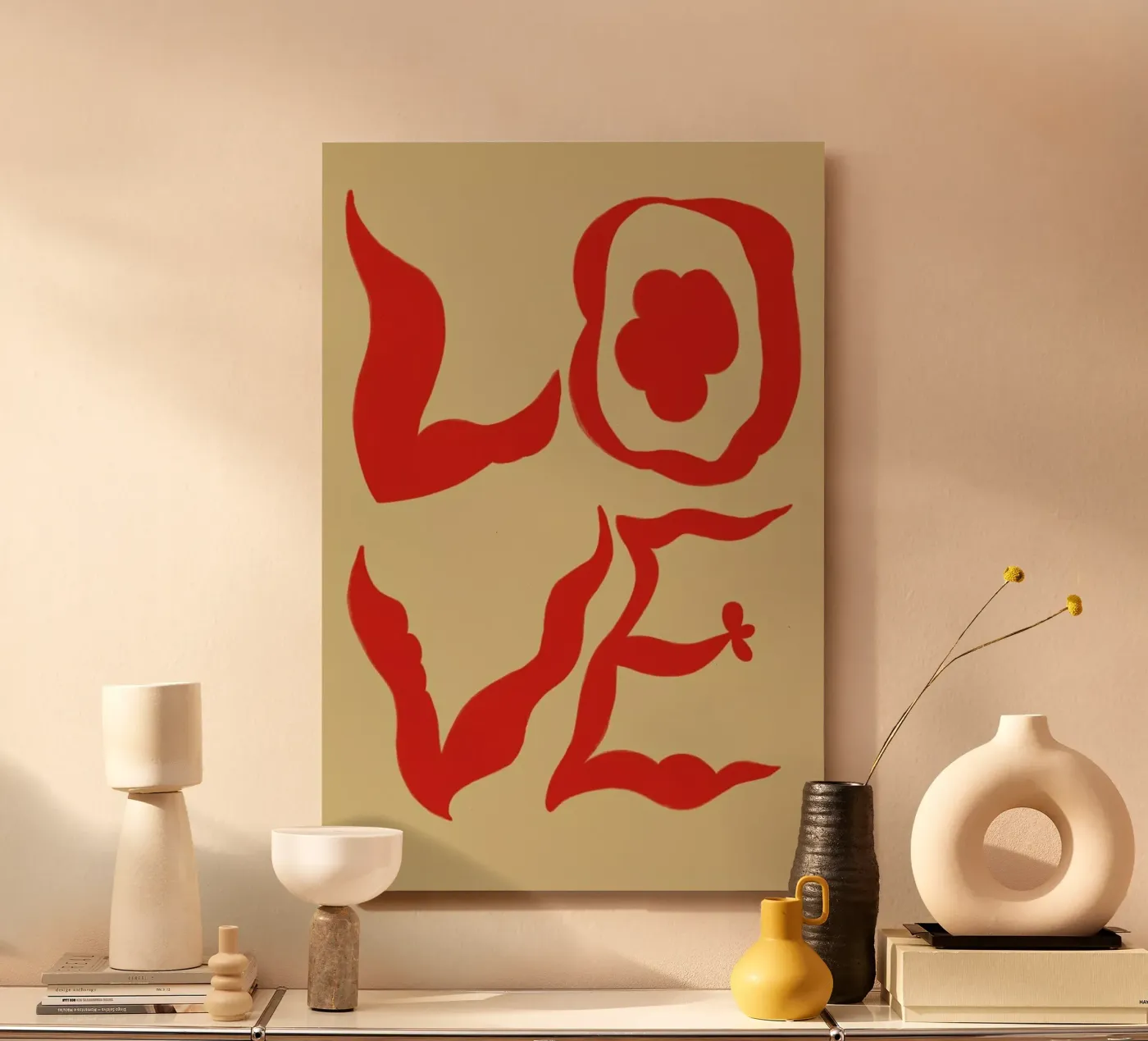 Love alluminio dibond da Sandra Poliakov