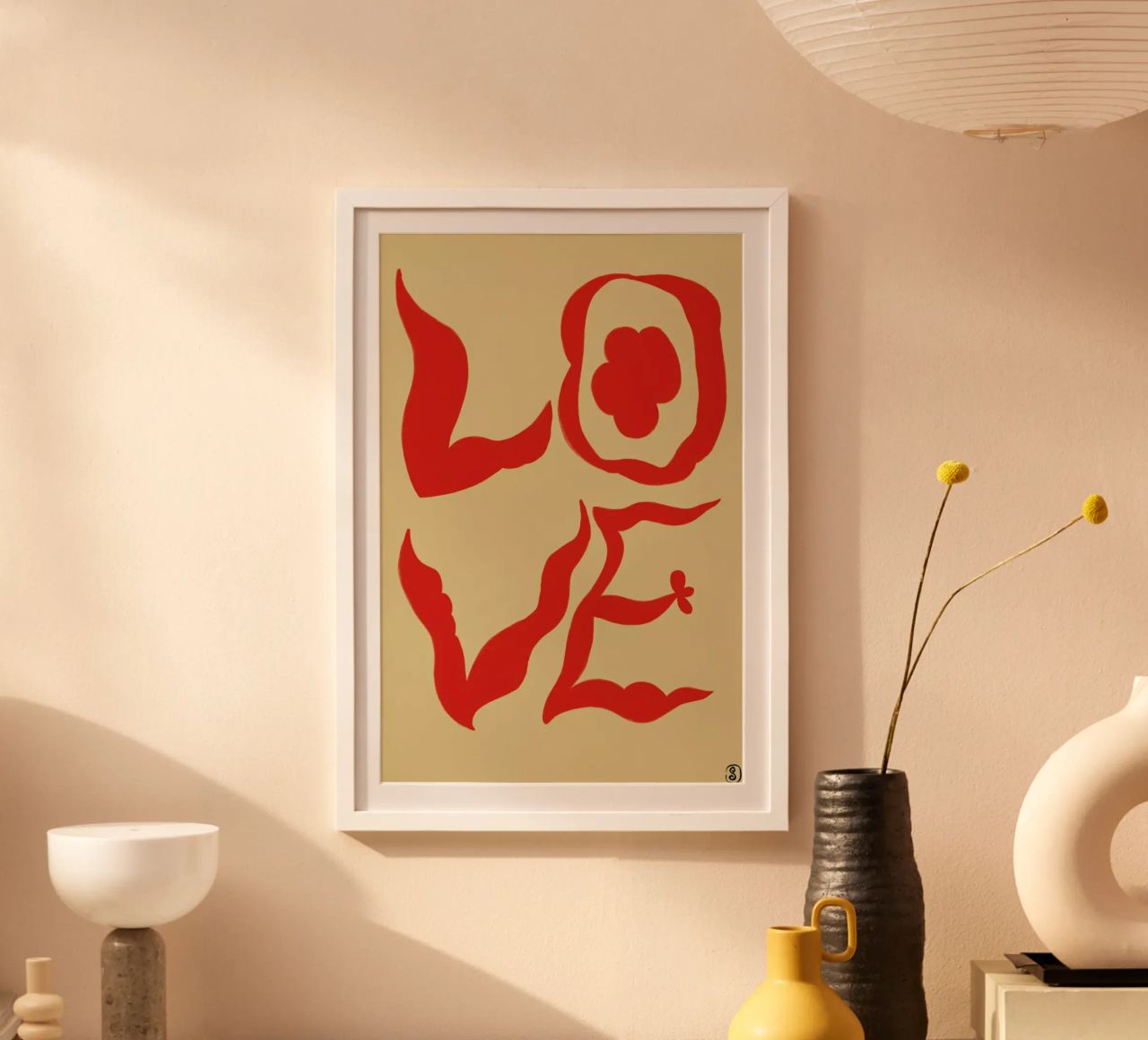 Love poster de Sandra Poliakov