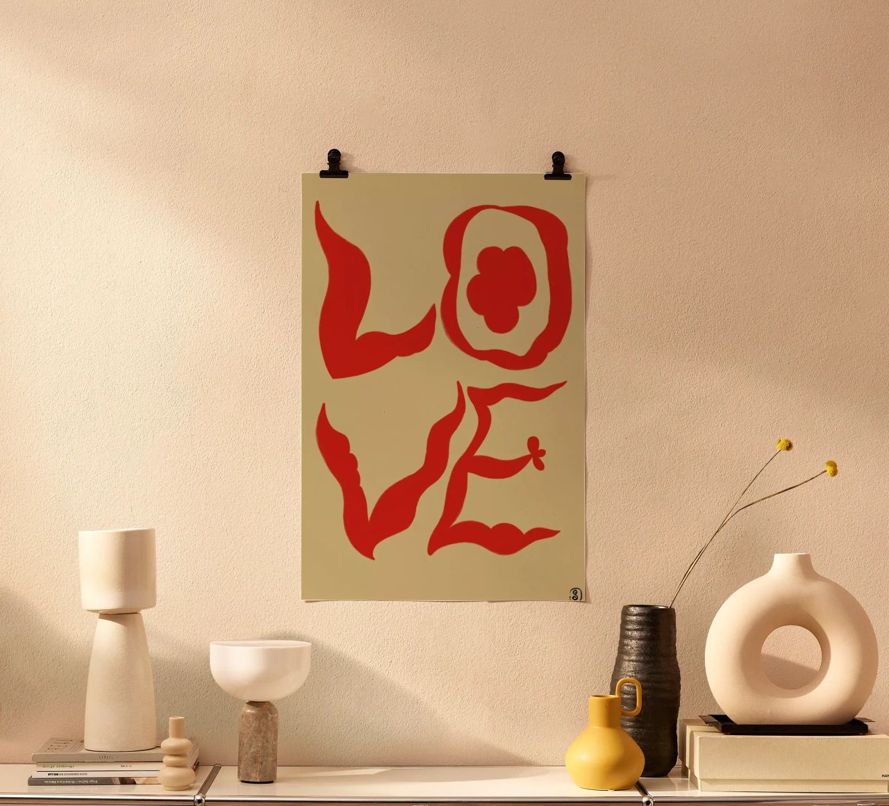 Love poster de Sandra Poliakov