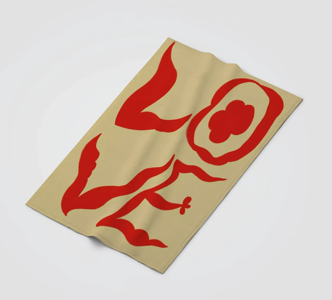 Love Fleecedecke von Sandra Poliakov