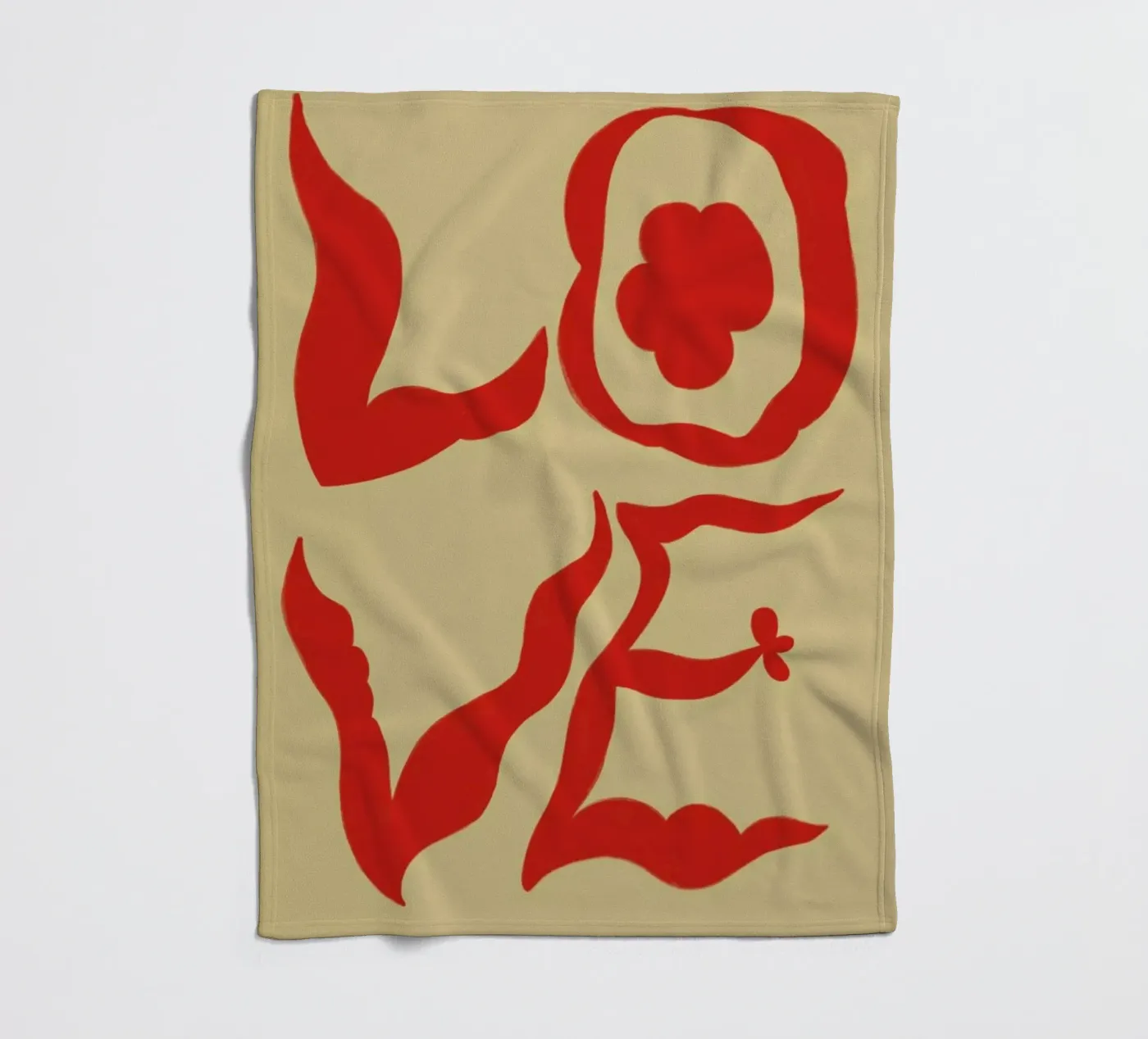 Love Fleecedecke von Sandra Poliakov