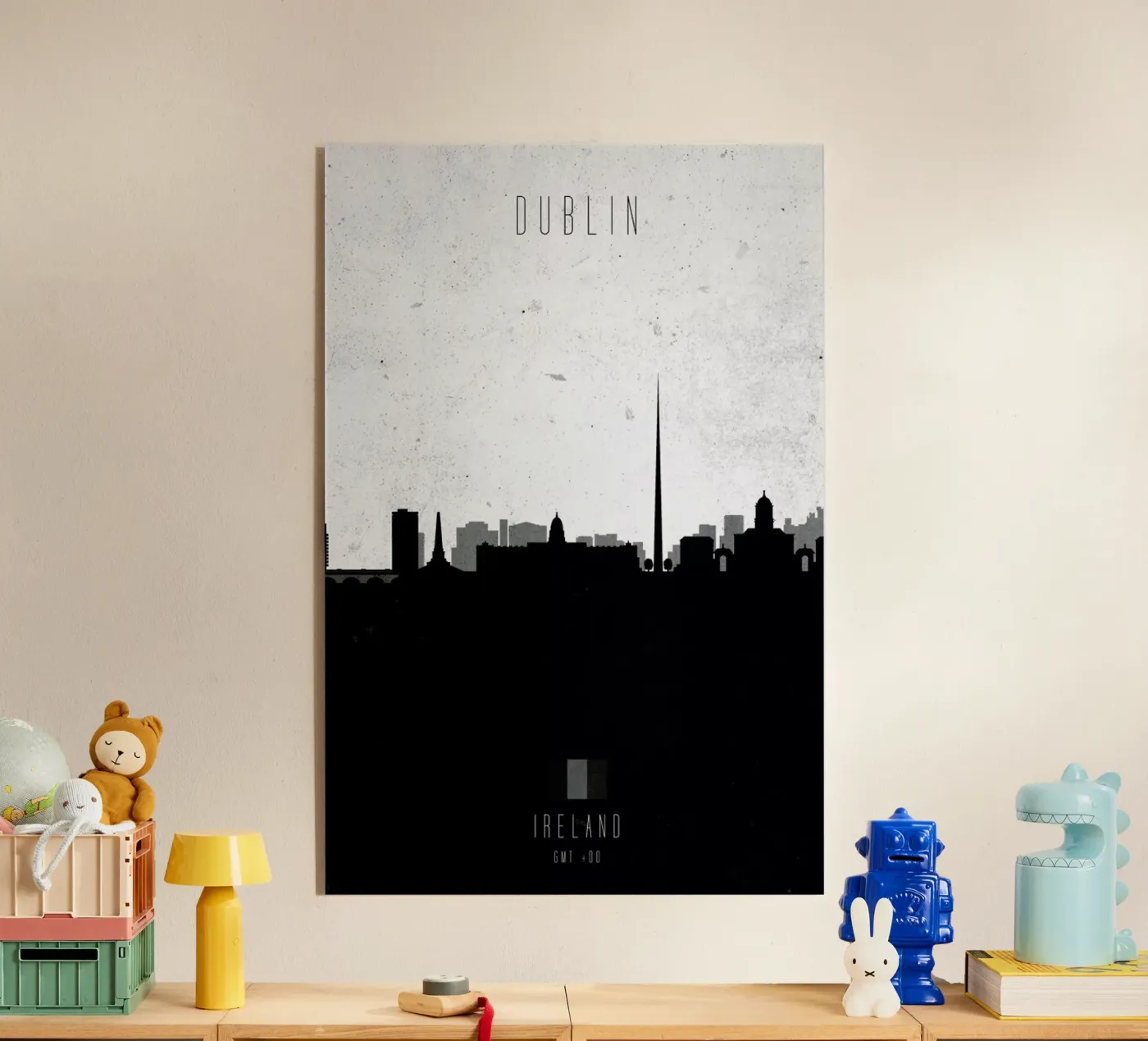 Dublin Contemporary Cityscape plexiglass da Calm The Ham