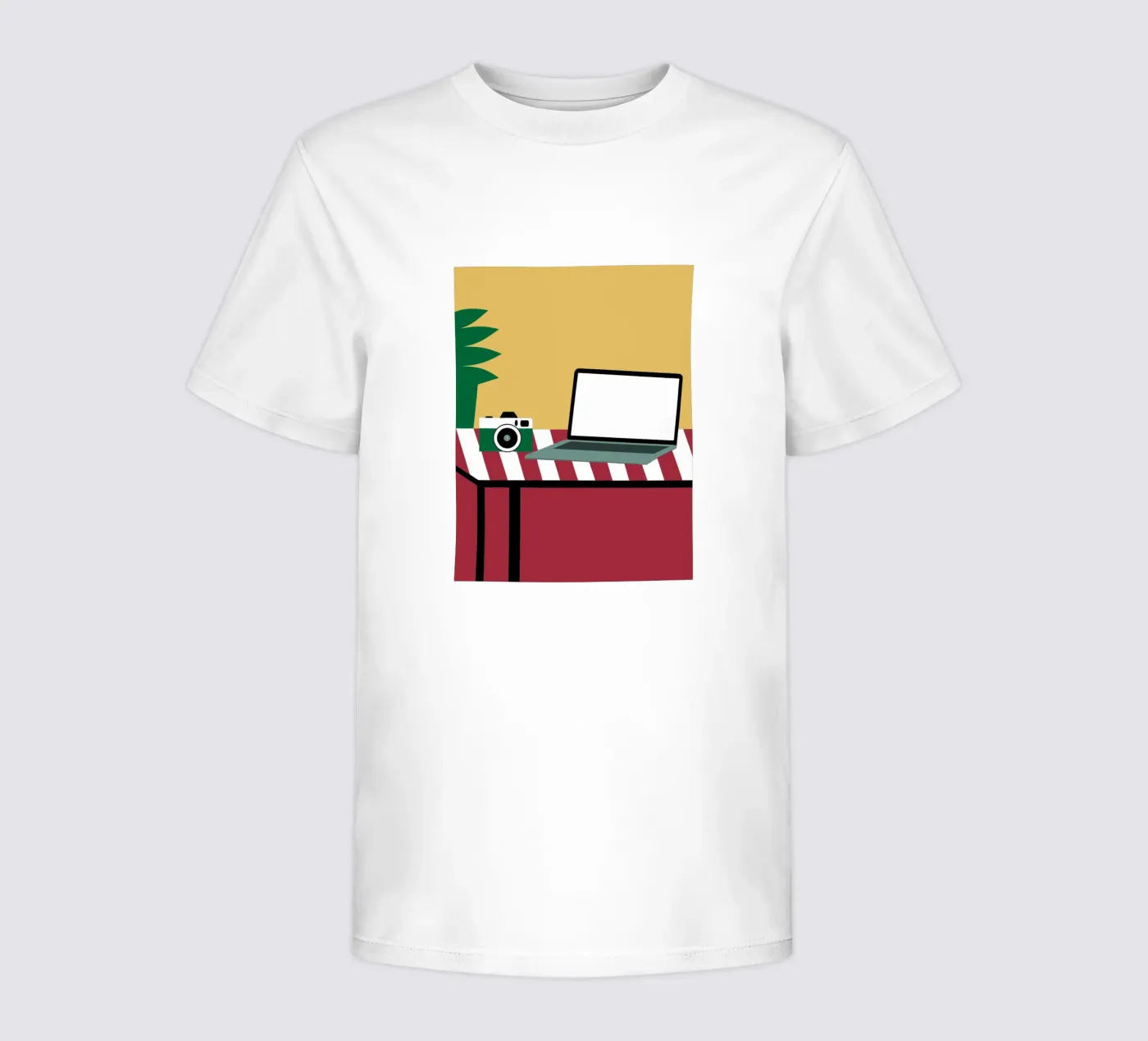 Fotocamera e computer portatile t-shirt bambini da LOOK DIFFERENT