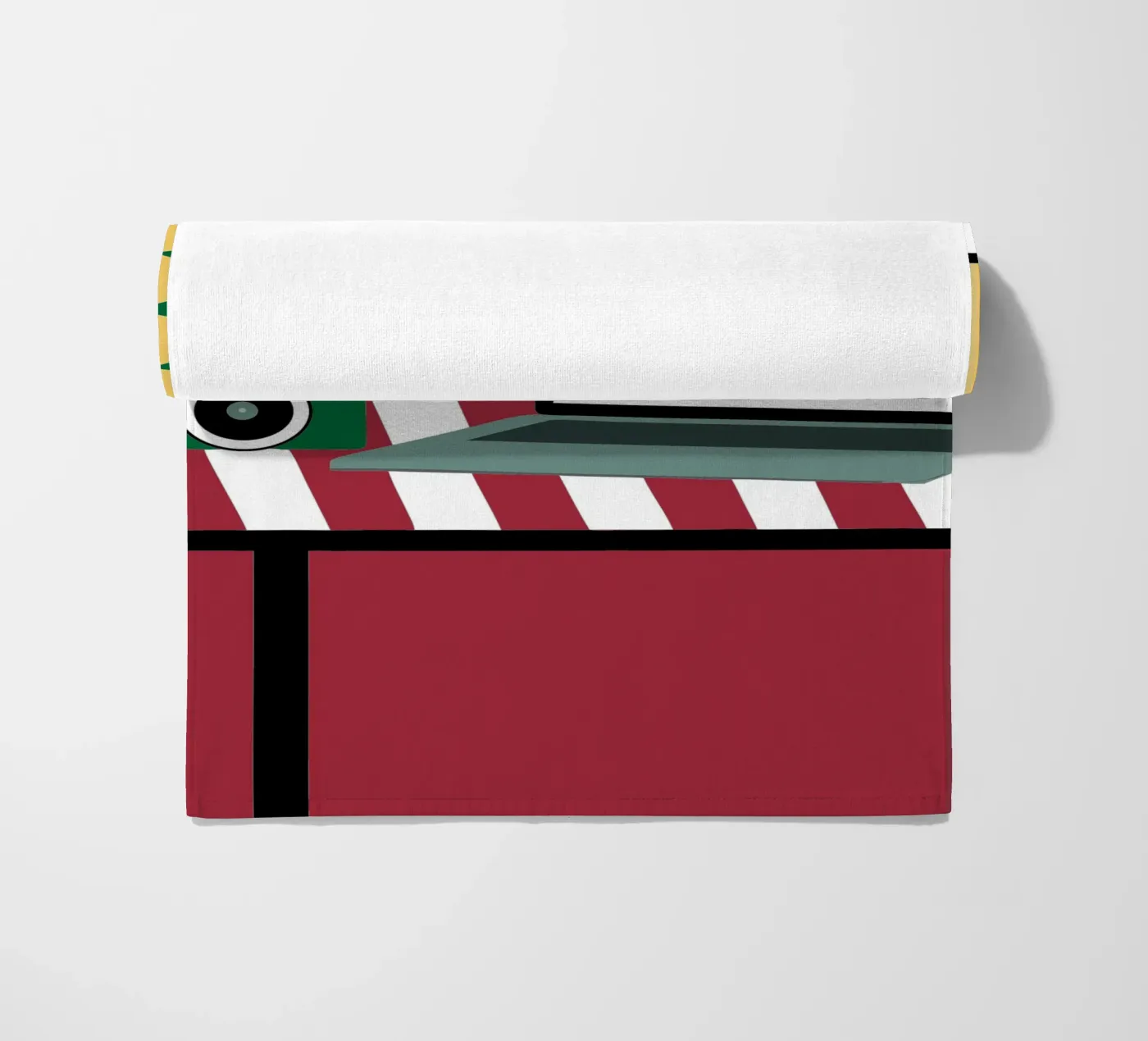 Camera en laptop strandhanddoek van LOOK DIFFERENT