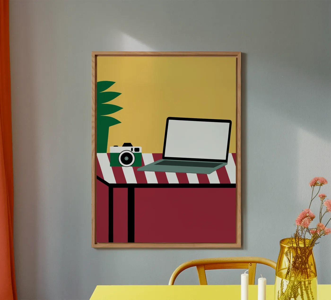 Camera and Laptop pannello forex da LOOK DIFFERENT