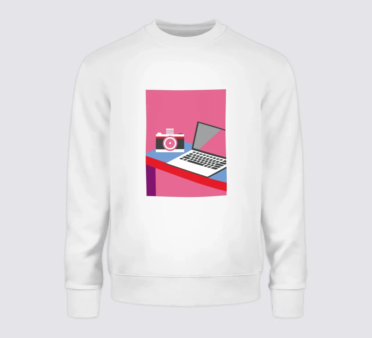 Fotocamera e computer portatile felpa da LOOK DIFFERENT