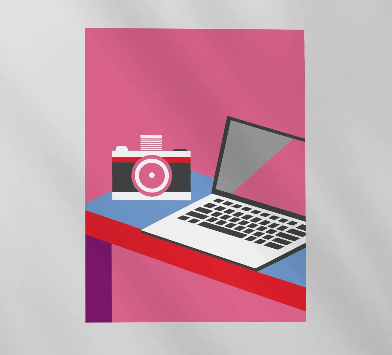 Fotocamera e computer portatile pellicola backlit da LOOK DIFFERENT