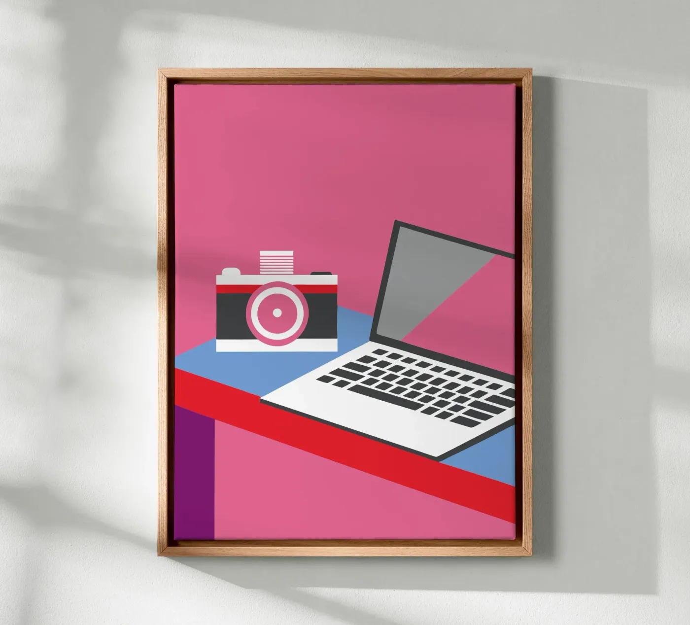 Fotocamera e computer portatile tela da LOOK DIFFERENT