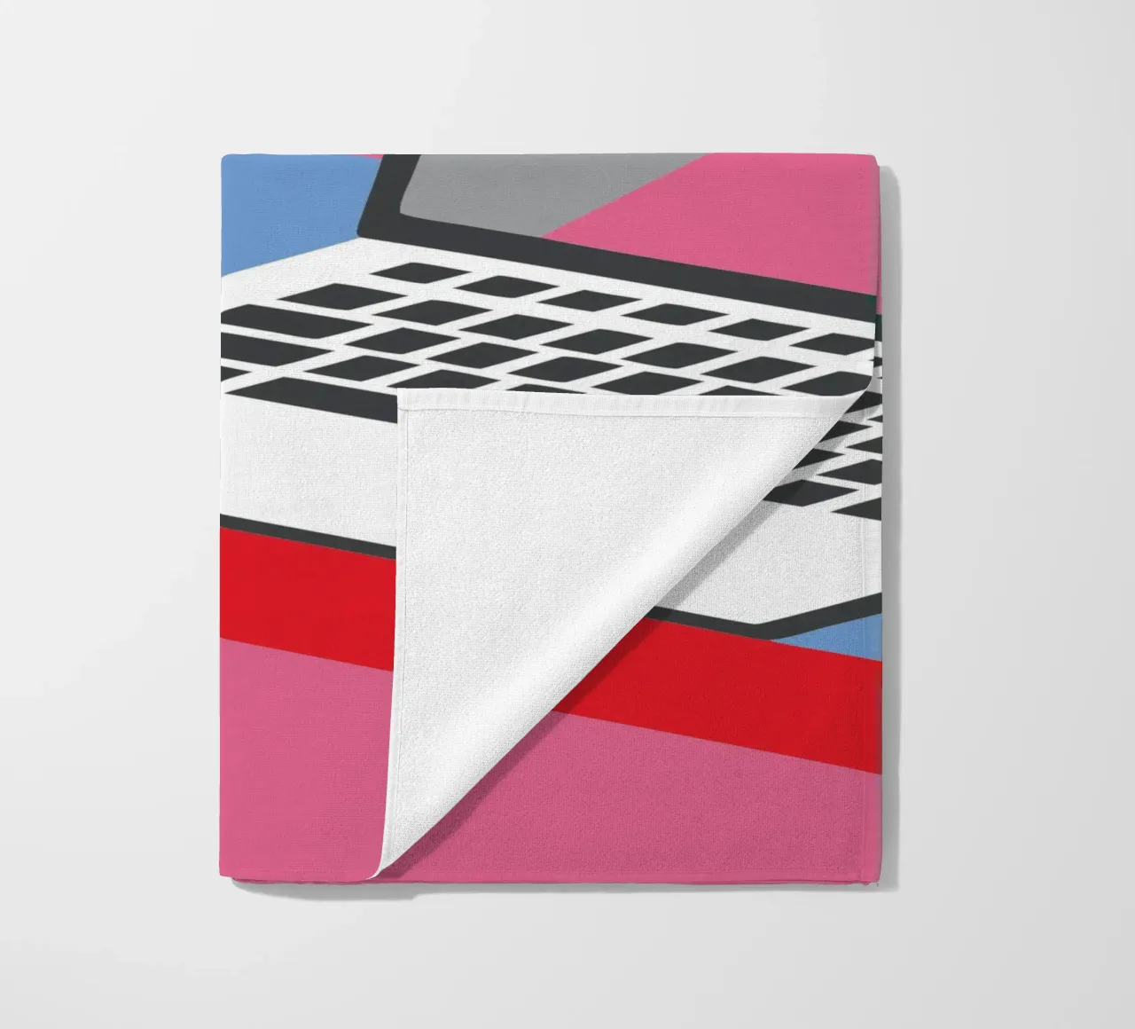 Fotocamera e computer portatile telo mare da LOOK DIFFERENT