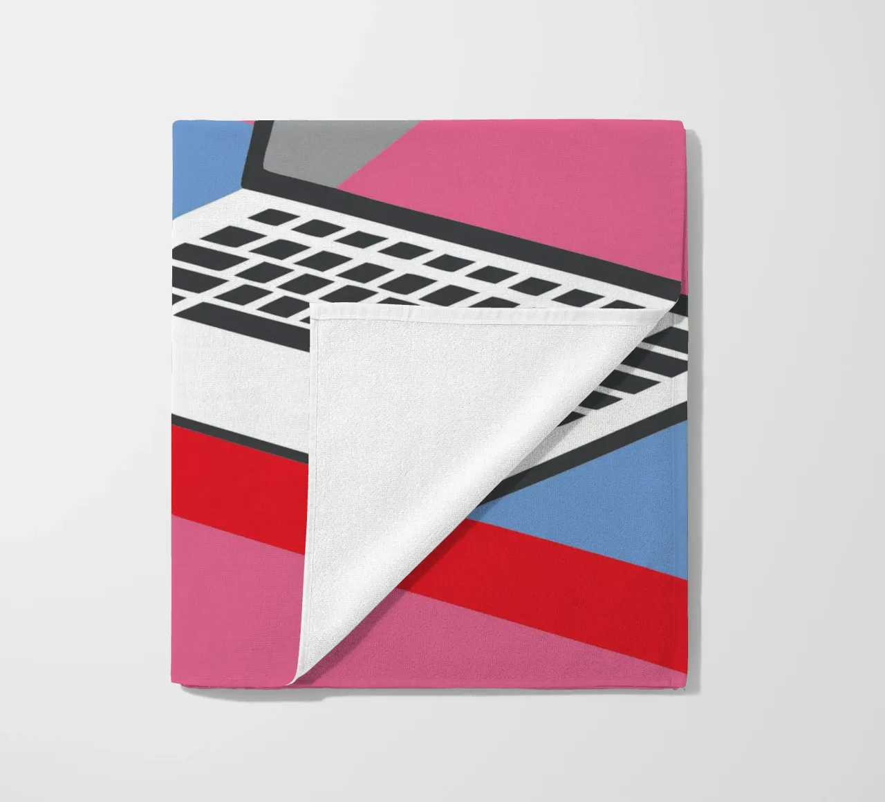 Fotocamera e computer portatile telo mare da LOOK DIFFERENT