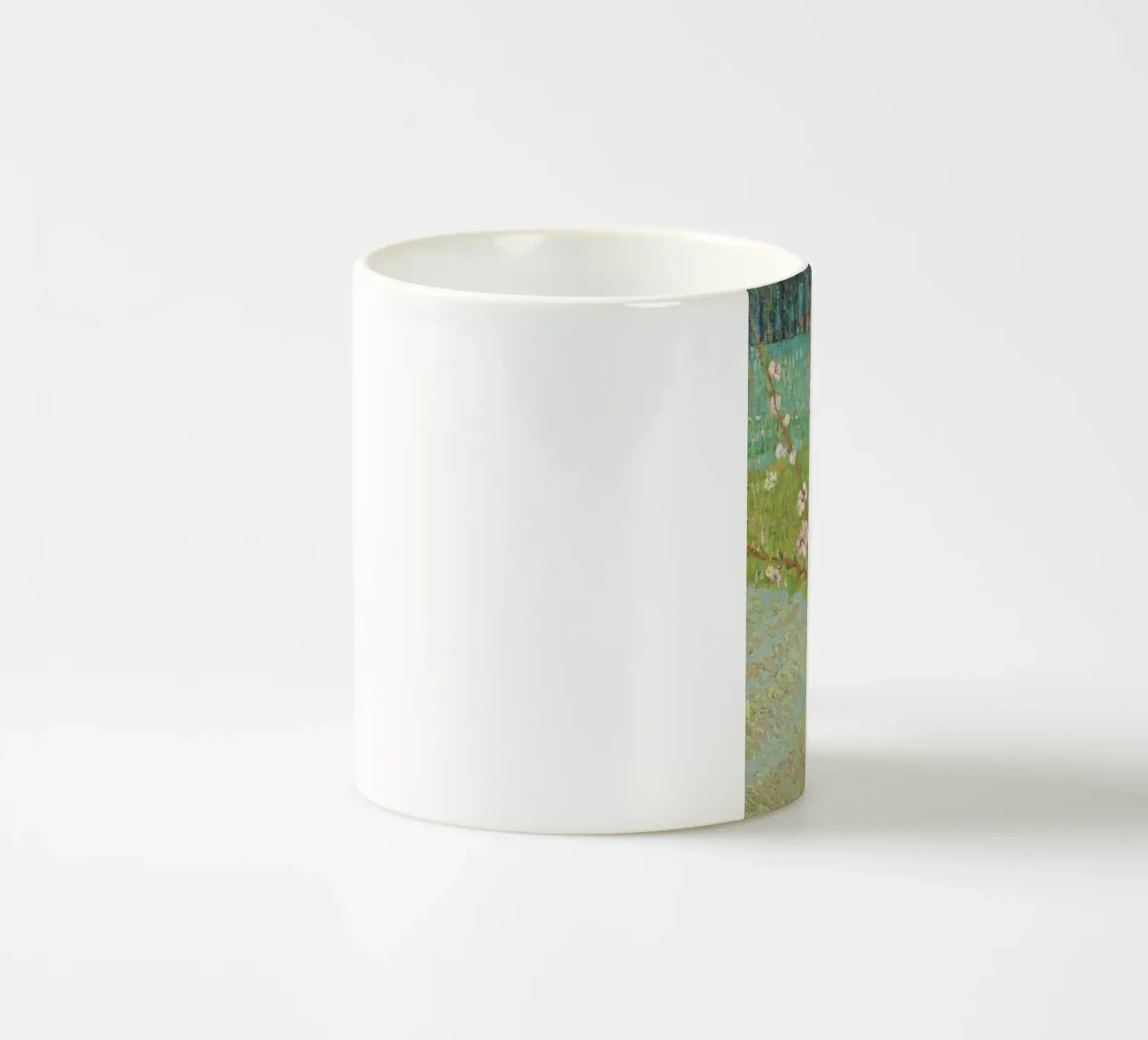 "Pesco in fiore" di Vincent van Gogh tazza in ceramica da Venus Art