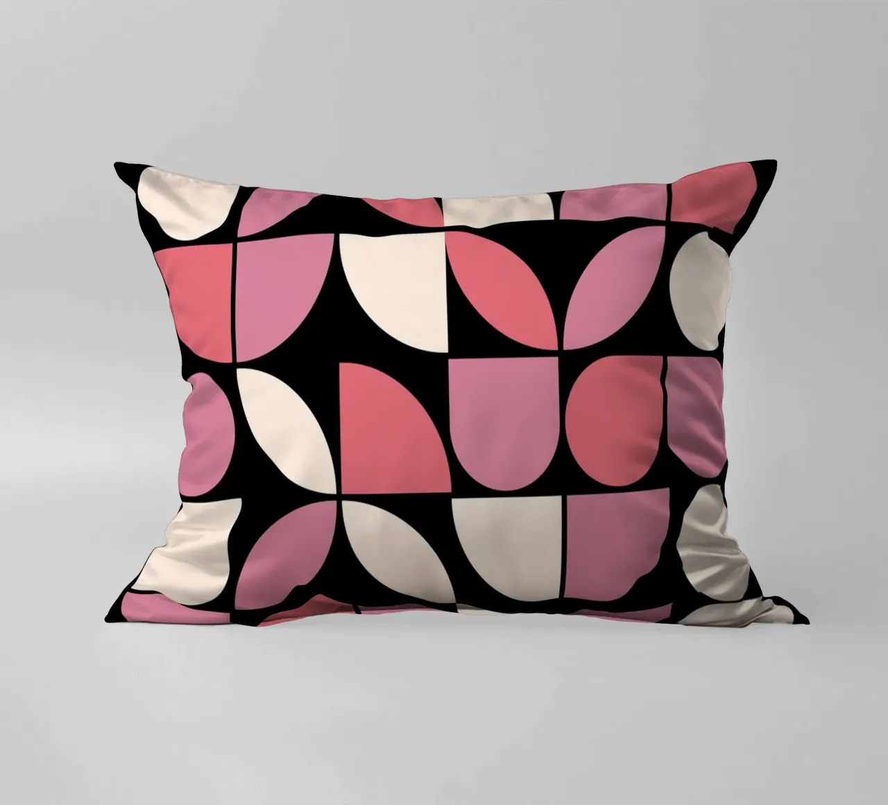 Modern Geometric Abstract Pattern decorative cushion by pdigitalprints