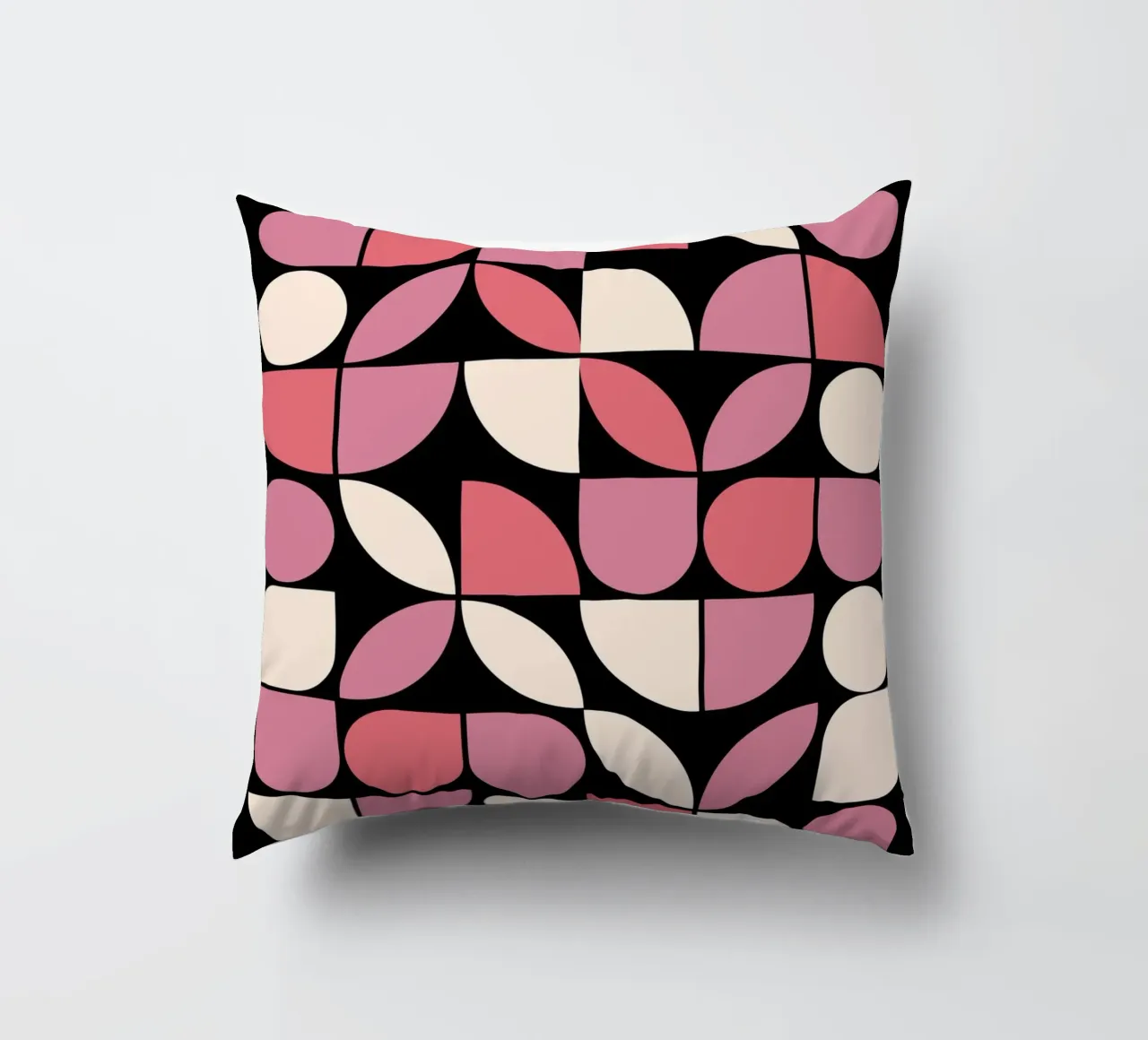 Modern Geometric Abstract Pattern decorative cushion by pdigitalprints