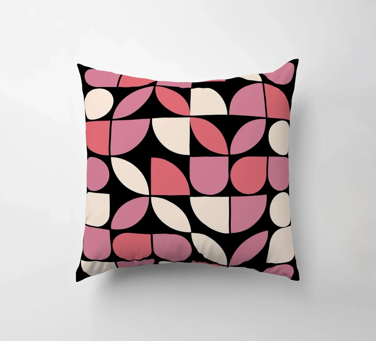 Modern Geometric Abstract Pattern decorative cushion by pdigitalprints