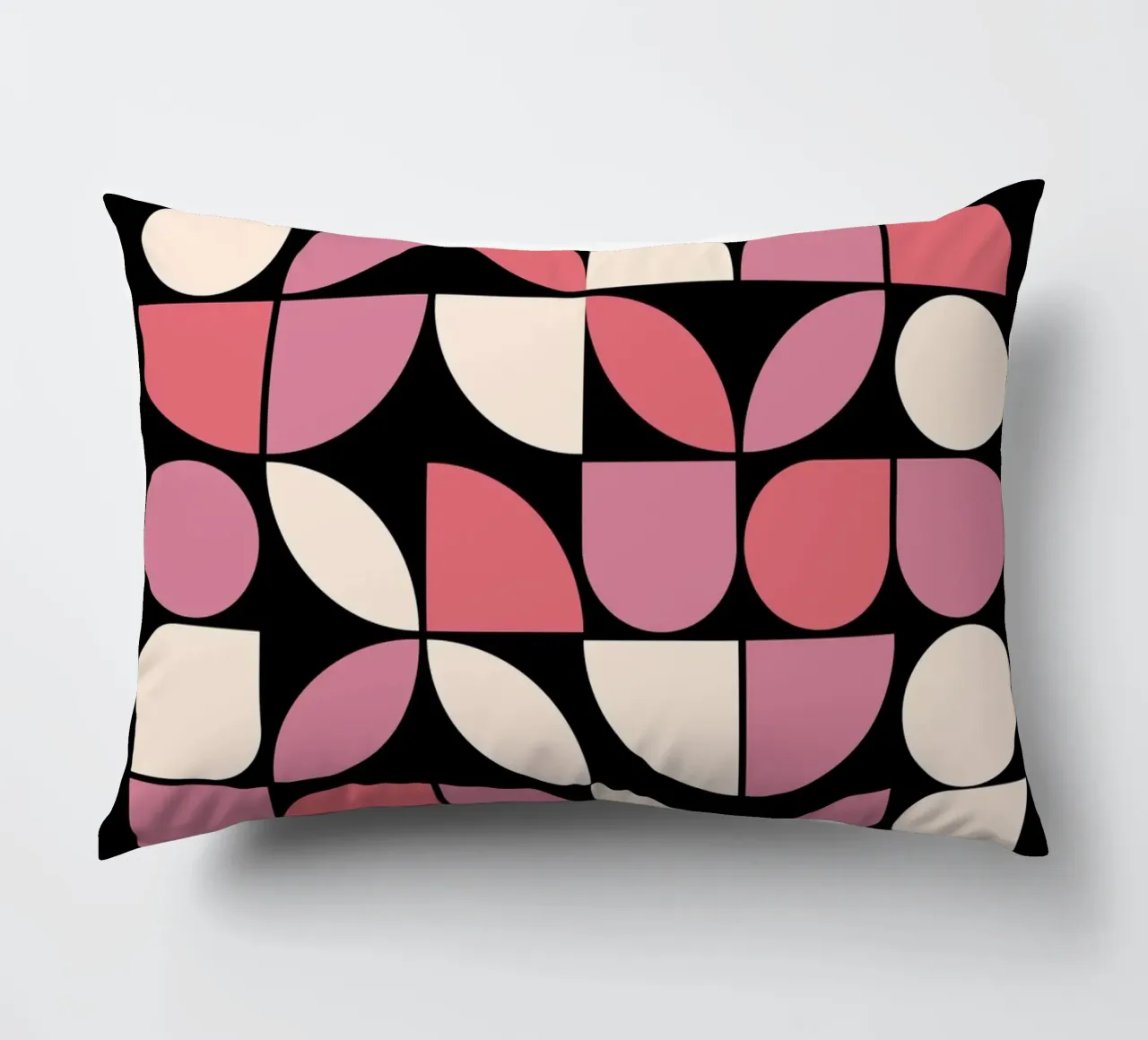 Modern Geometric Abstract Pattern decorative cushion by pdigitalprints