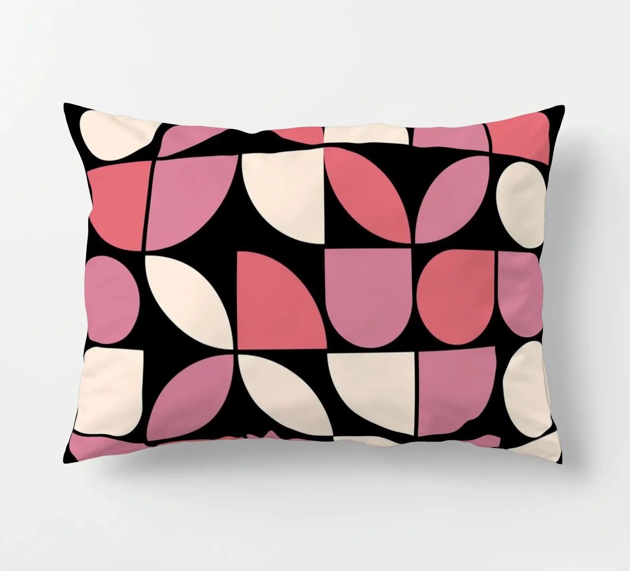 Modern Geometric Abstract Pattern decorative cushion by pdigitalprints