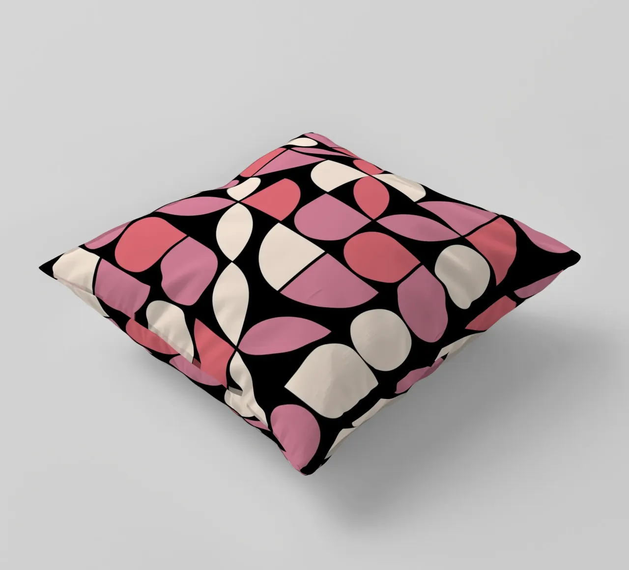 Modern Geometric Abstract Pattern decorative cushion by pdigitalprints