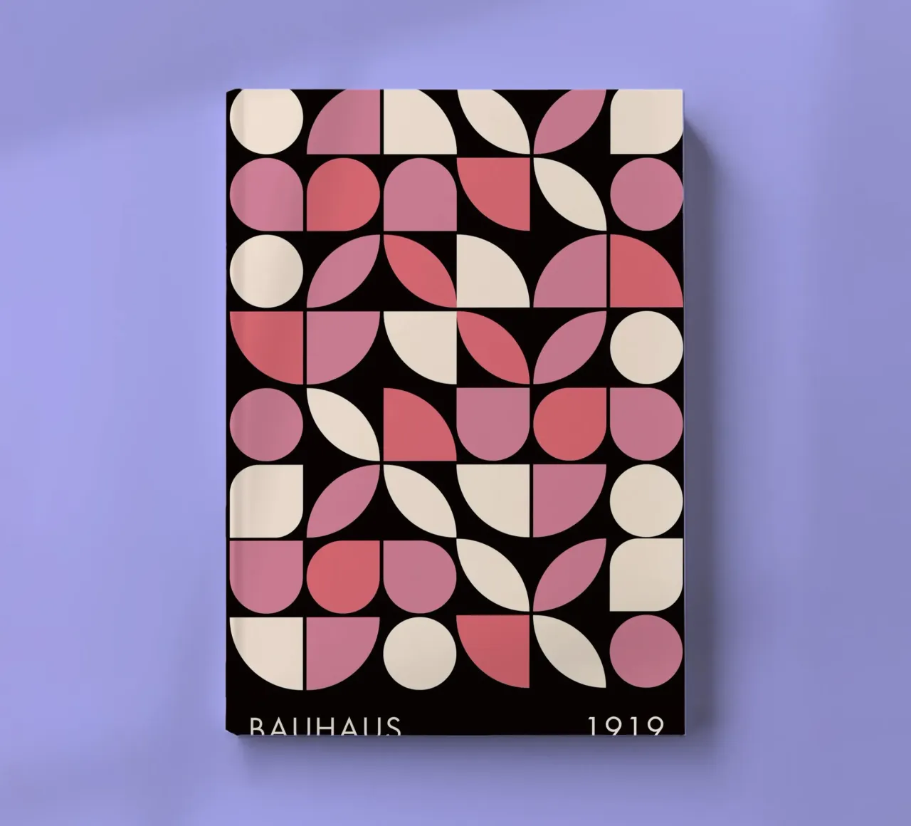 Modern Geometric Abstract Pattern notebook by pdigitalprints