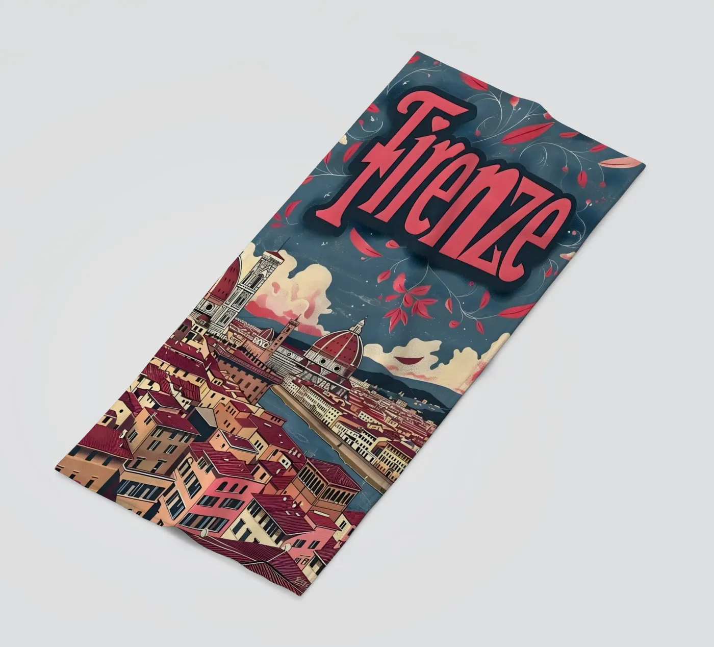 Firenze telo mare da Vintage Travel Art