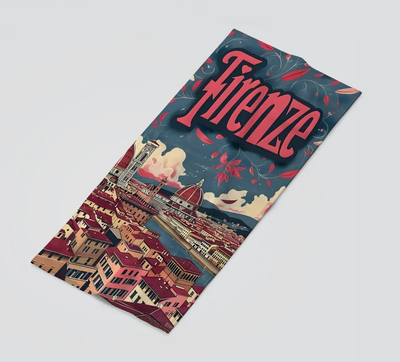 Firenze telo mare da Vintage Travel Art