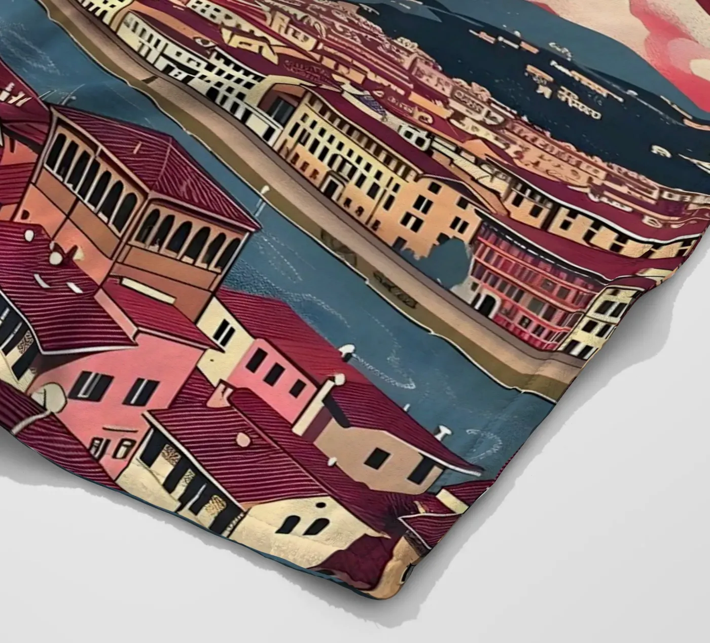 Florence fleecedeken van Vintage Travel Art