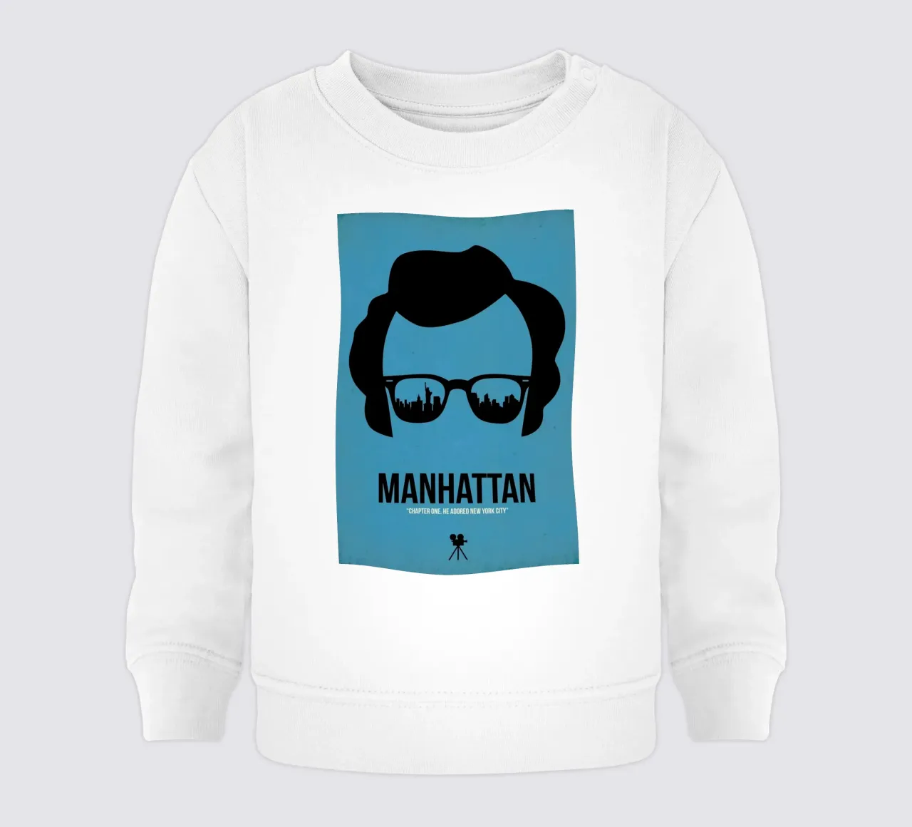 Manhattan baby sweatshirt by Naxart