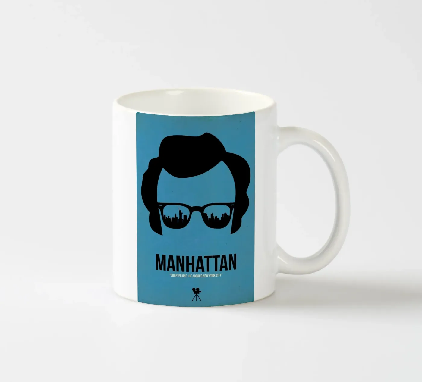 Manhattan ceramic mug by Naxart