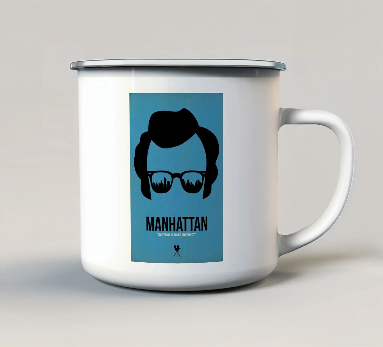 Manhattan tazza in smalto da Naxart