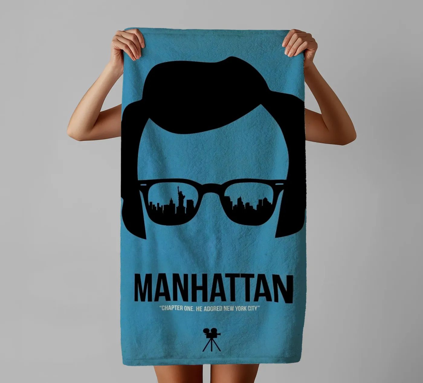 Manhattan badhanddoek van Naxart