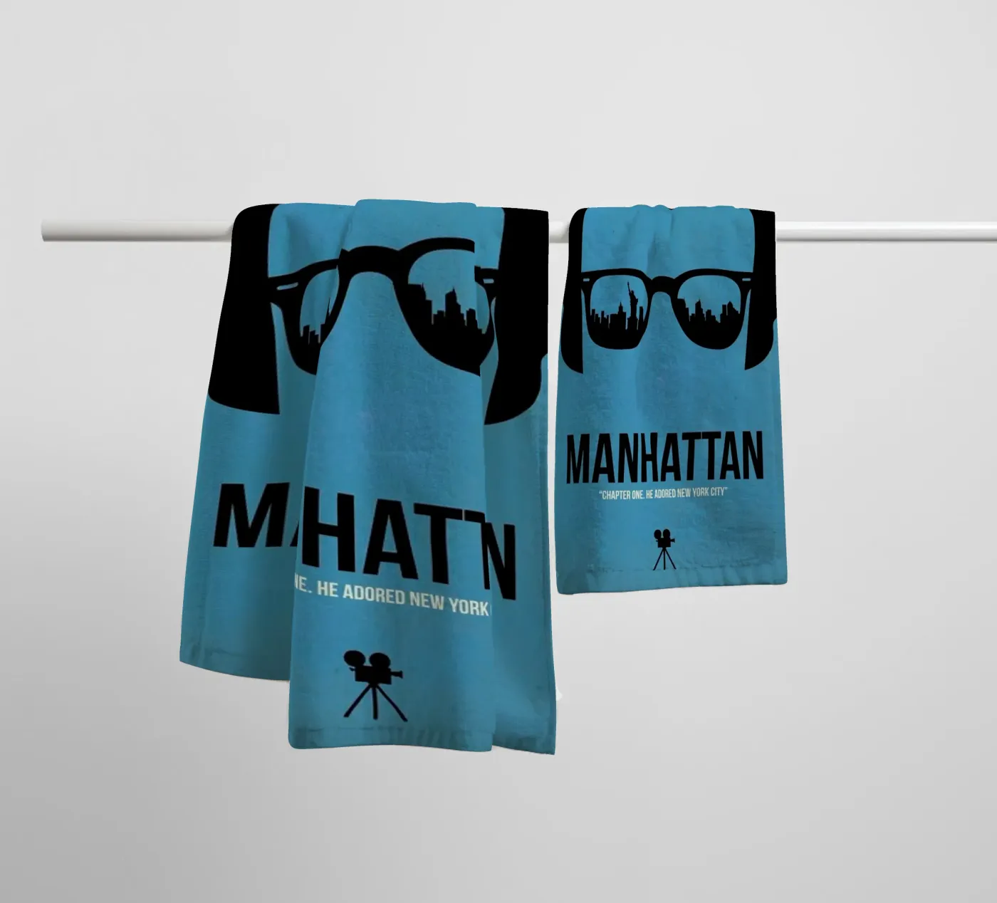 Manhattan badhanddoek van Naxart