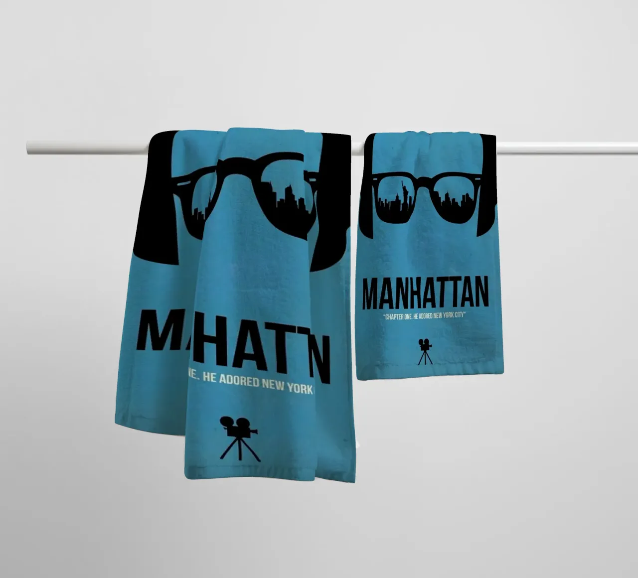 Manhattan asciugamano da bagno da Naxart